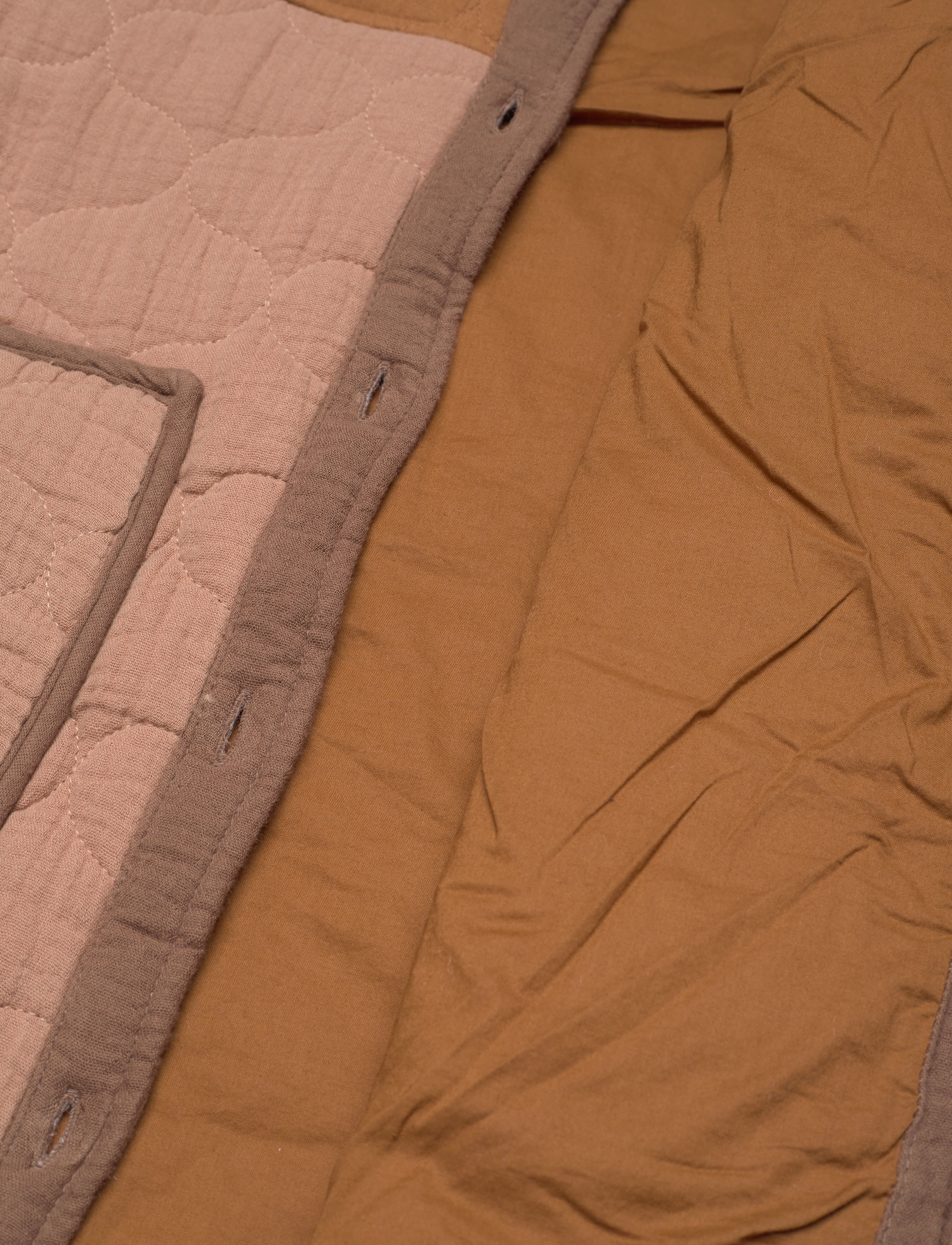 Lil'Atelier - NMFGEMINA LS QUILT LOOSE  JACKET LIL - sinopia fresco - 4