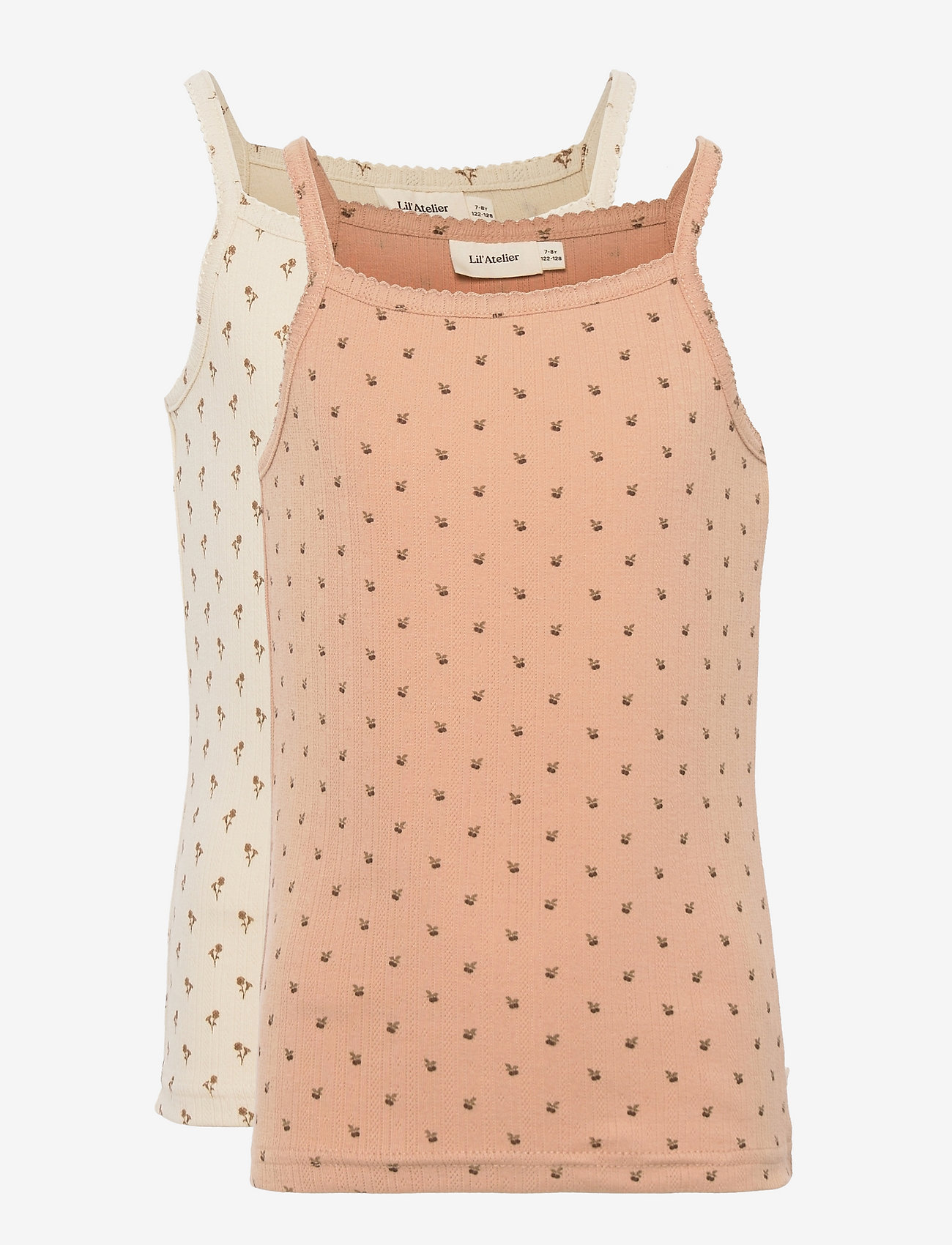 NMFLOLA 2PACK CAMI TOP LIL - TURTLEDOVE