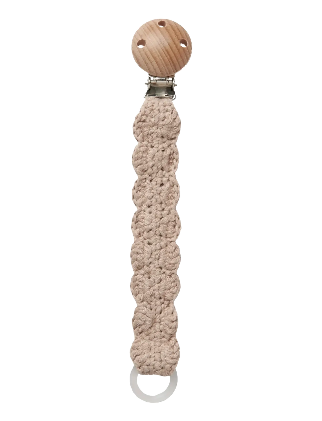 Lil'Atelier NBNLIMO CROCHET PACIFIER STRING LIL - Beebitooted - OXFORD TAN / beige