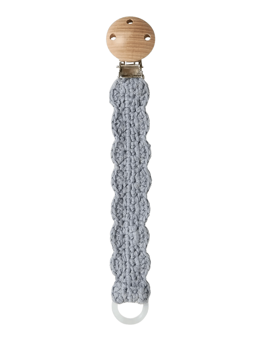 Lil'Atelier - NBNLIMO CROCHET PACIFIER STRING LIL - tradewinds - 2