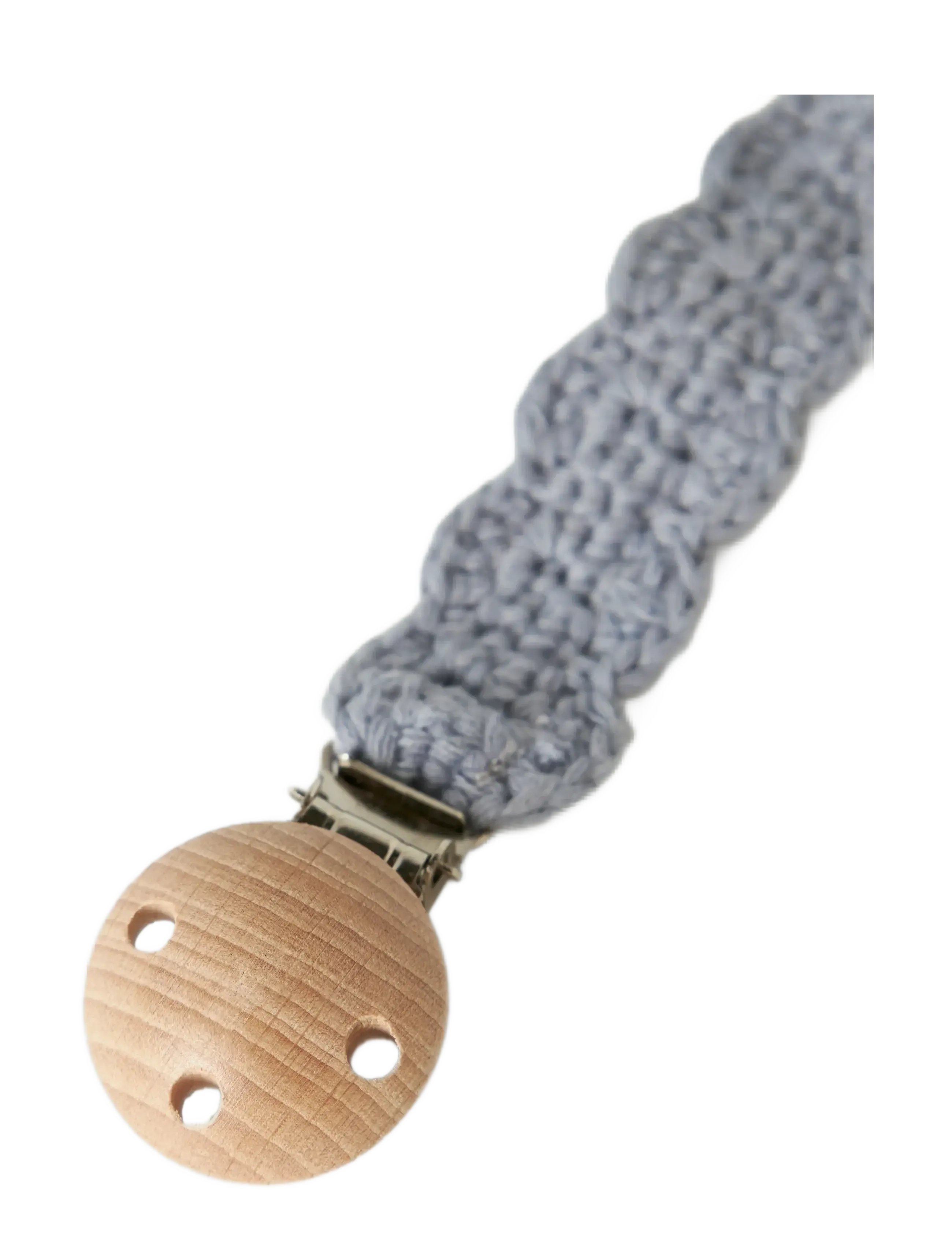 Lil'Atelier - NBNLIMO CROCHET PACIFIER STRING LIL - tradewinds - 3