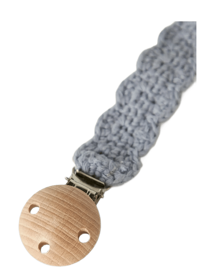 Lil'Atelier - NBNLIMO CROCHET PACIFIER STRING LIL - tradewinds - 3