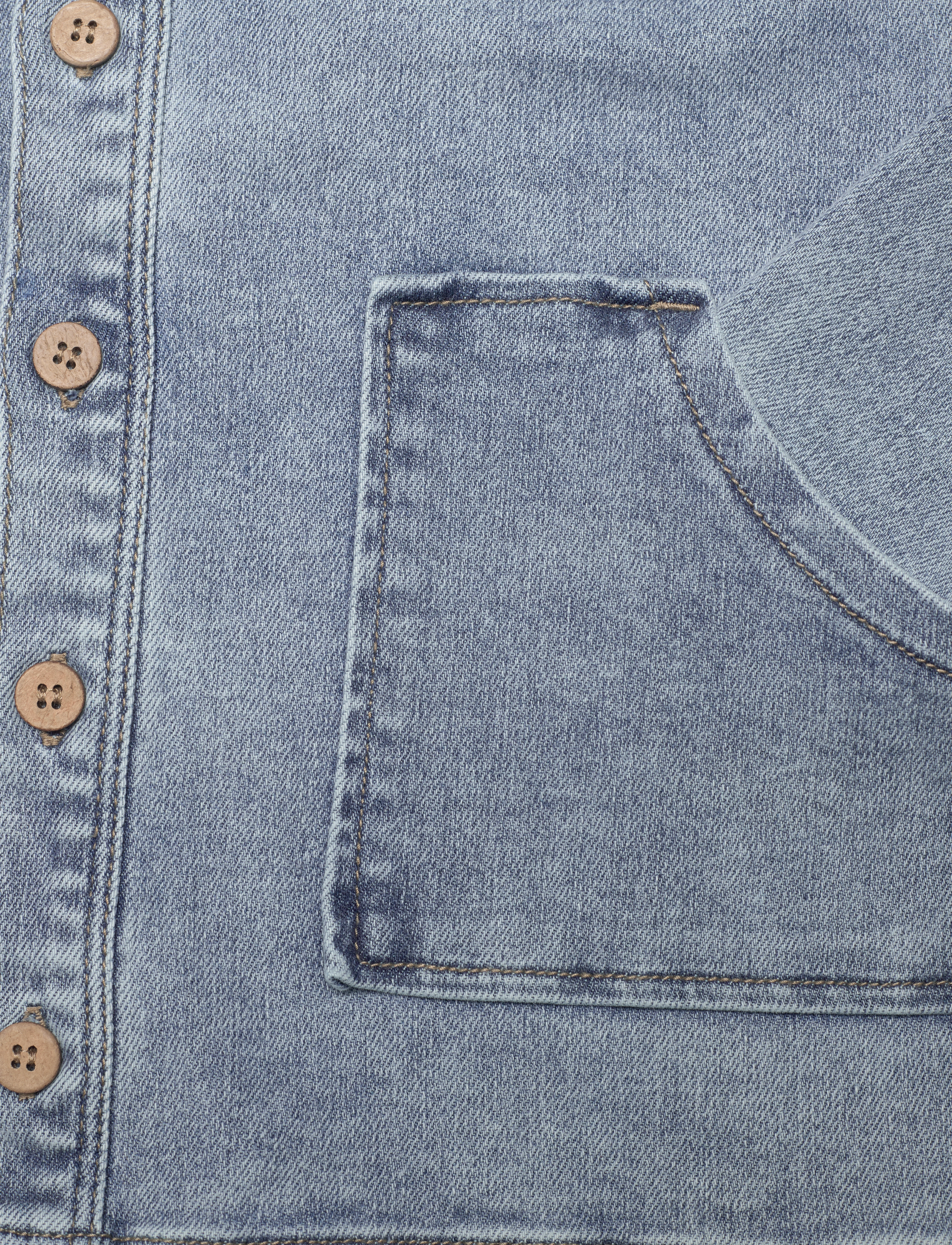 Lil'Atelier - NMMLAGUN DNMETEMS 2720 LOOSE SHIRT LIL - medium blue denim - 4