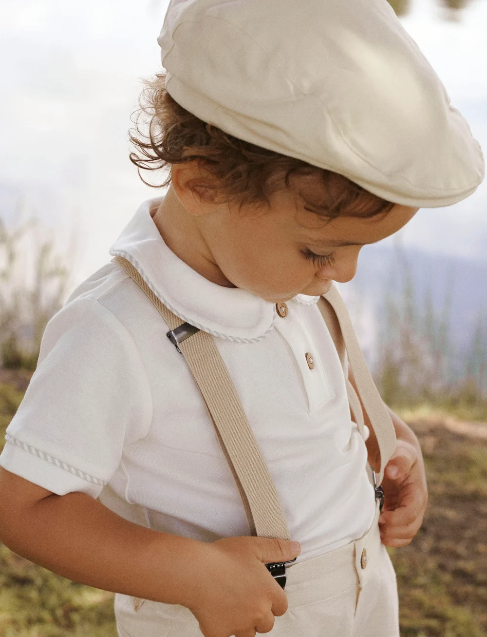 Lil'Atelier - NMMHARBOUR BRACES LIL - bælter - bleached sand - 2