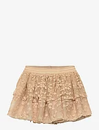 NBFROA TULLE SKIRT LIL - WARM SAND