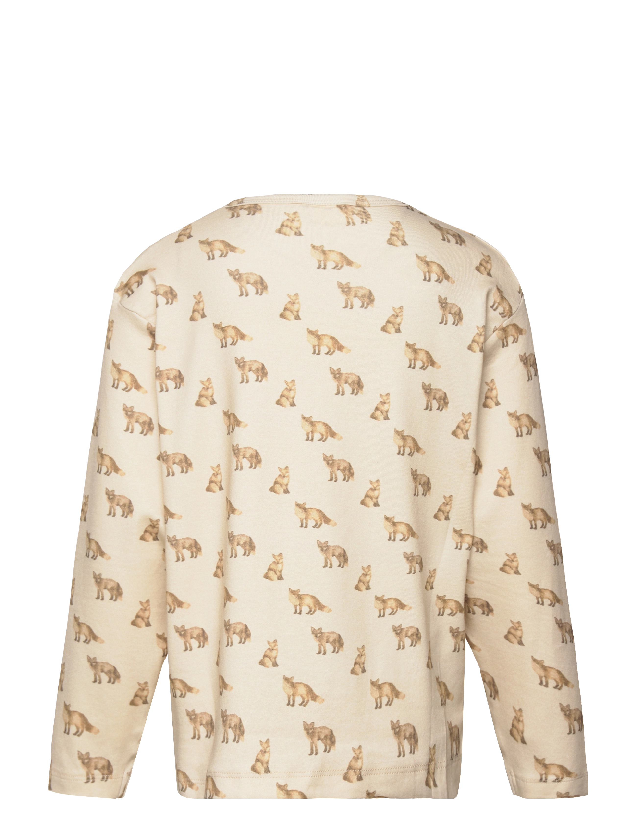 Lil'Atelier - NMMGEO LS LOOSE TOP WI1 LIL - fog - 1