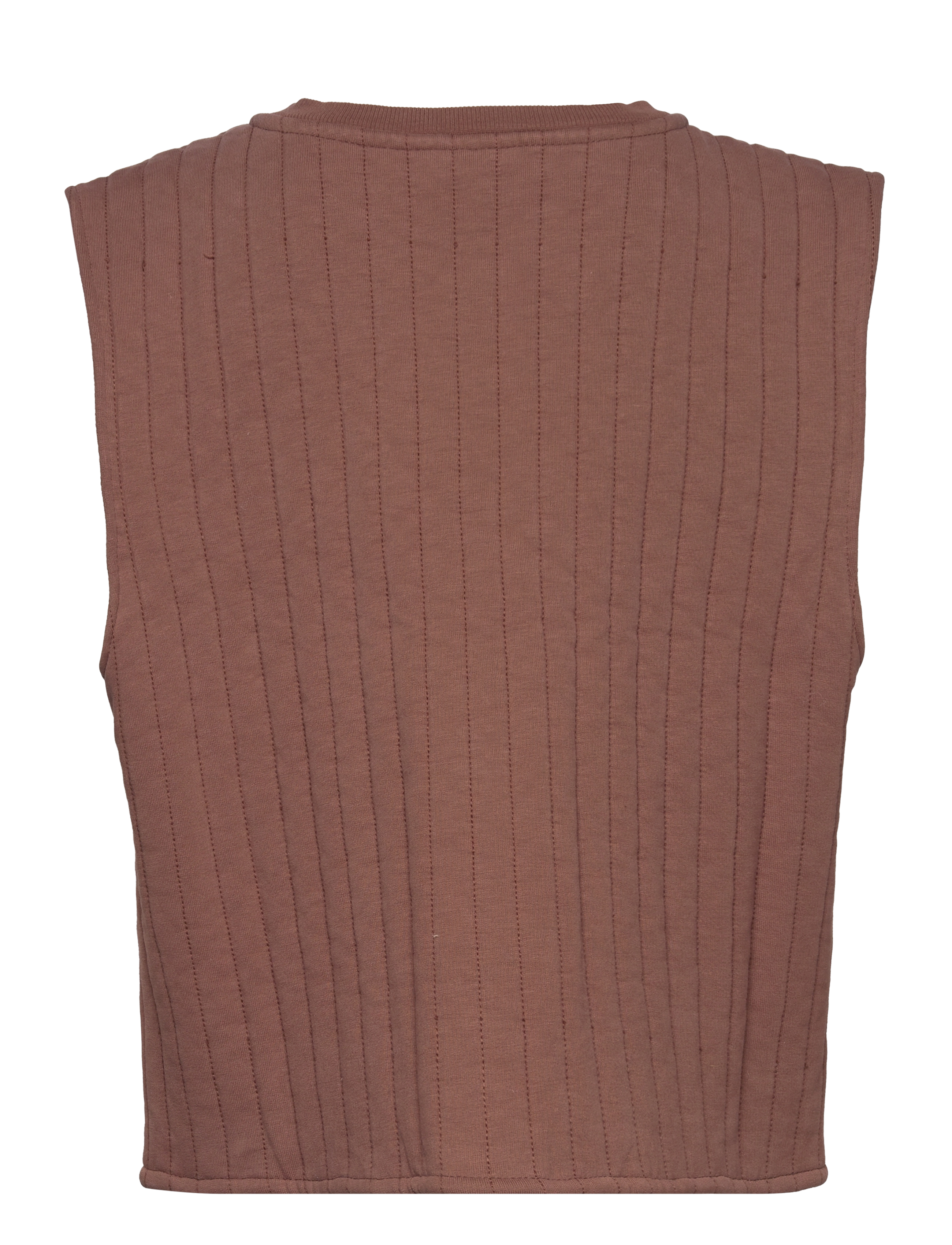 Lil'Atelier - NMMLESLIE SL SWEAT VEST LIL - rocky road - 1