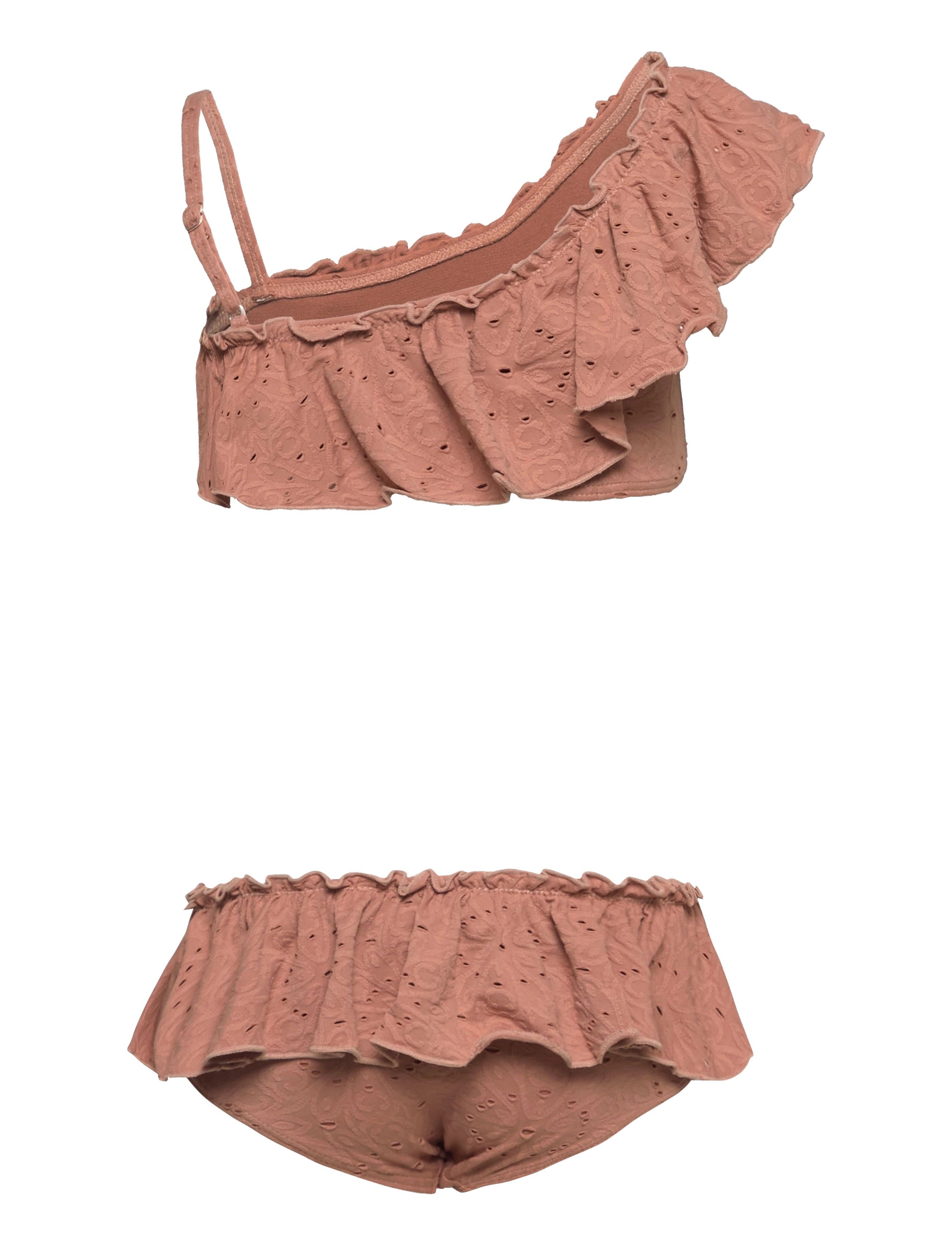 Lil'Atelier - NMFFABIOLA SWIM SET LIL - mocha mousse - 1