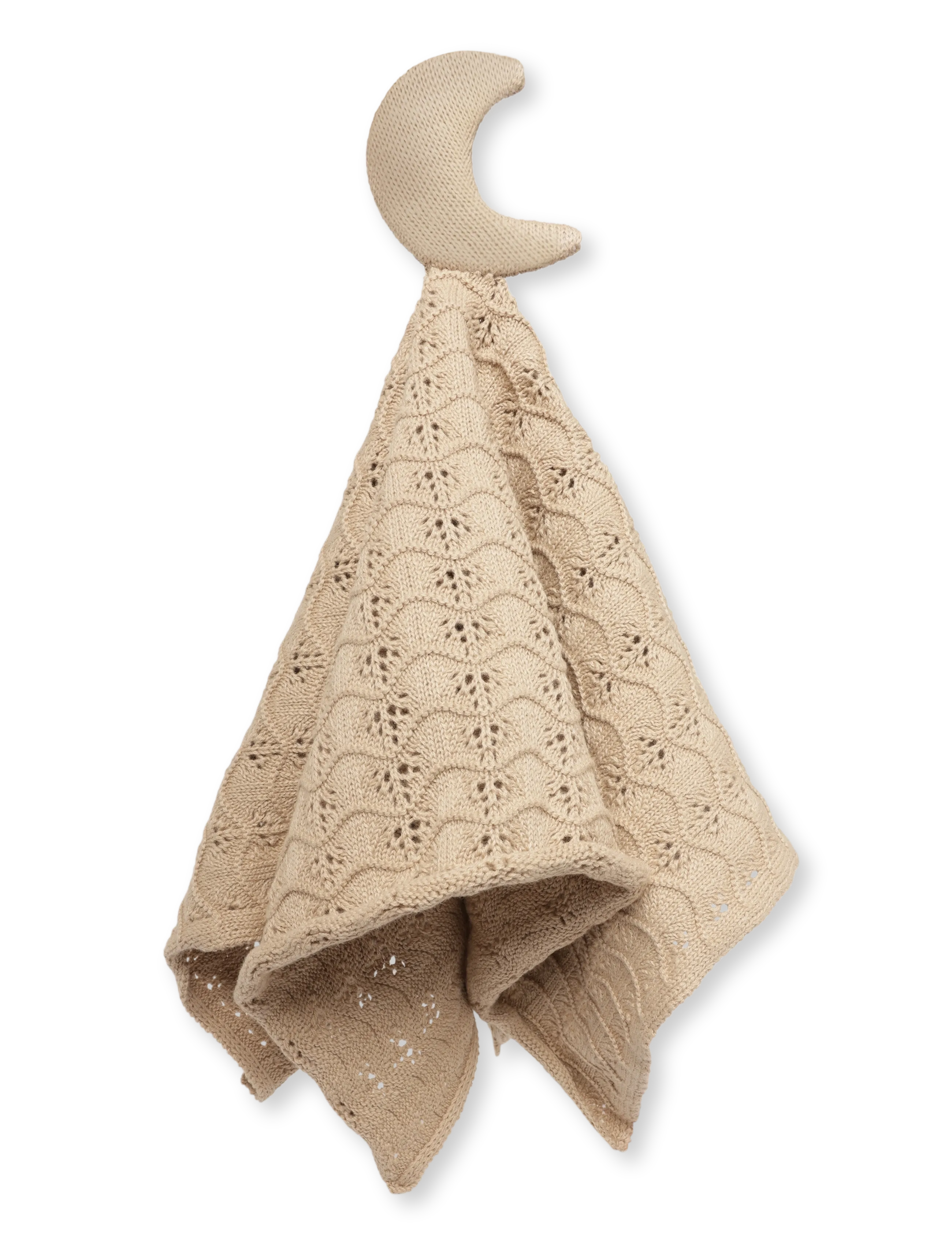 Lil'Atelier NBNDUMIN KNIT CUDDLE CLOTH LIL - Baby products - WHITE PEPPER / beige