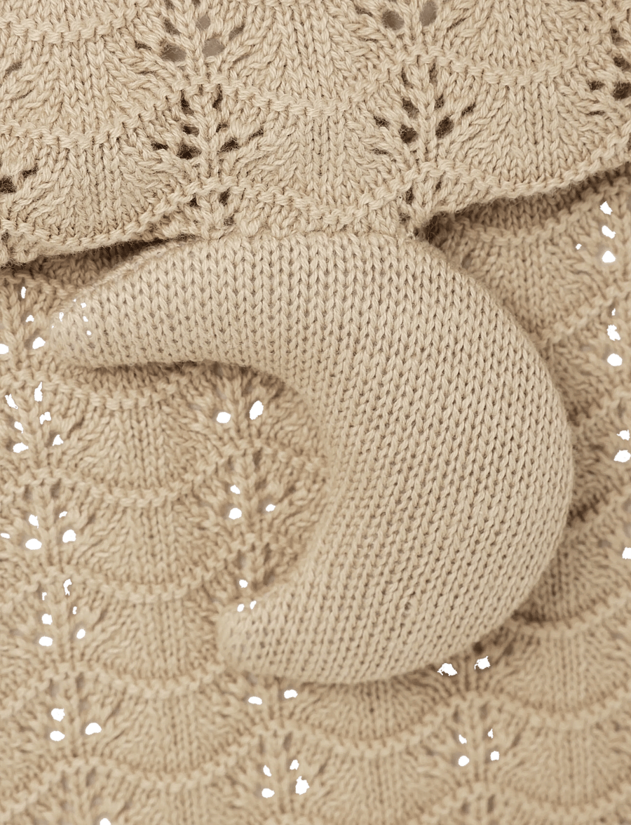 Lil'Atelier - NBNDUMIN KNIT CUDDLE CLOTH LIL - lägsta priserna - white pepper - 1