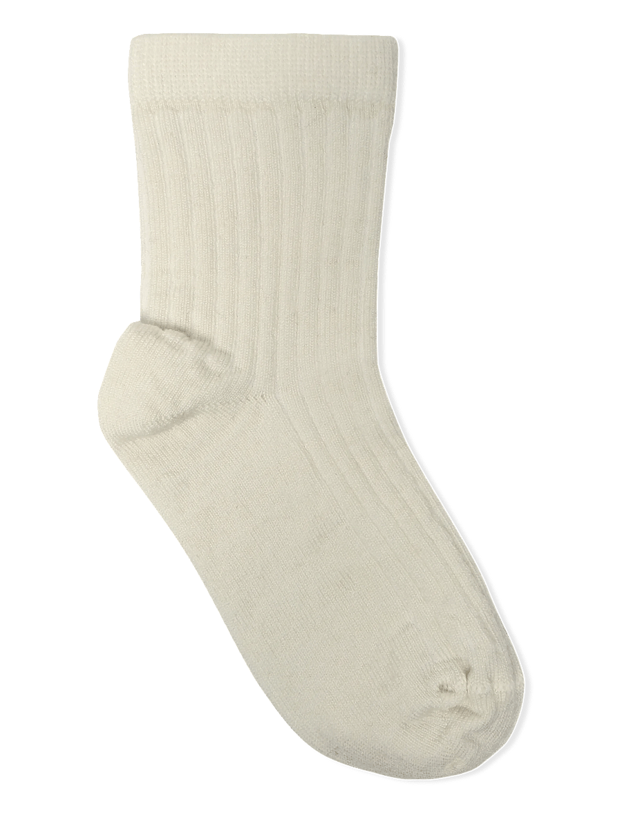 Lil'Atelier - NMNRAKEL NIL WO/PO SOCK LIL - strømper - turtledove - 1