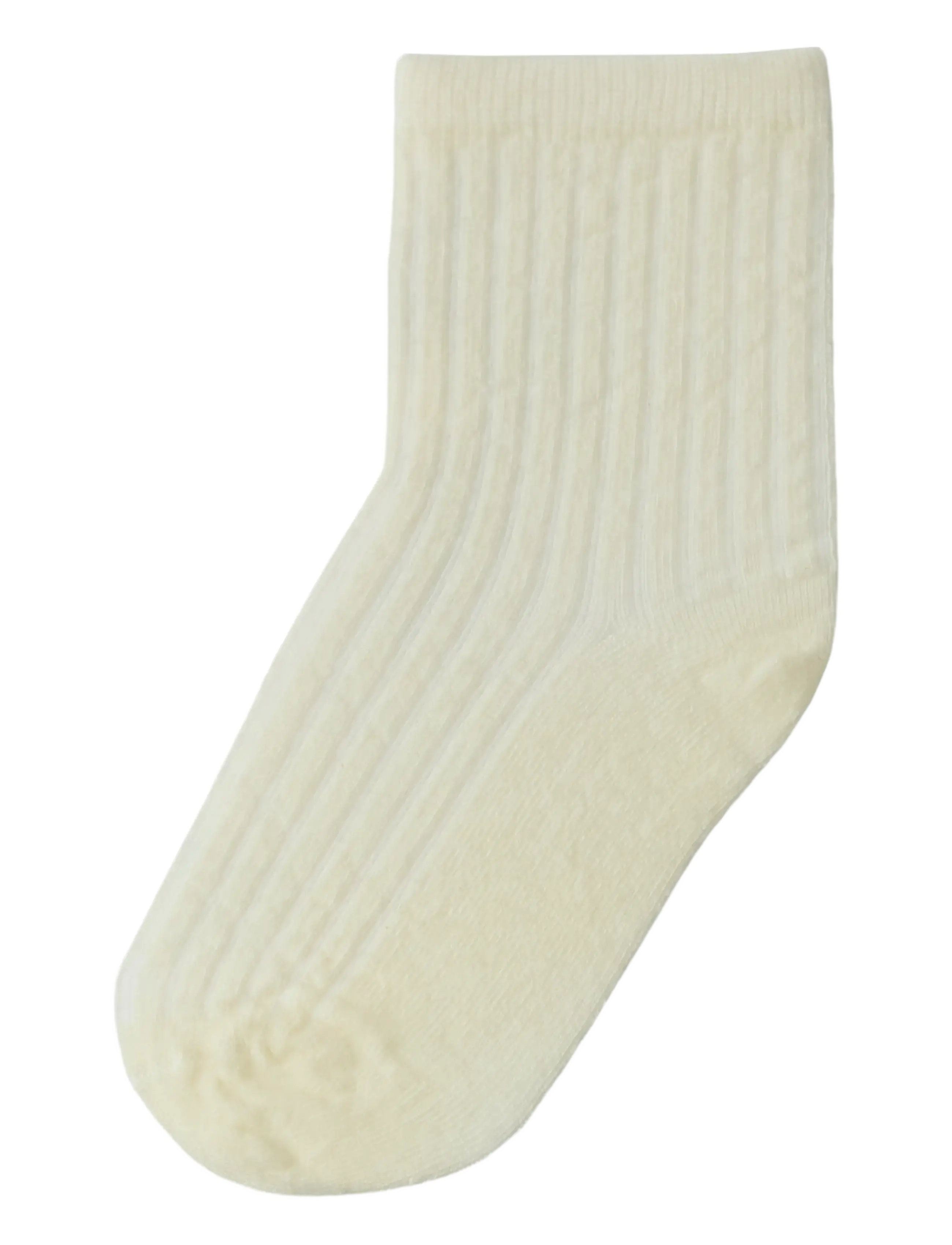 Lil'Atelier NMNRAKEL NIL WO/PO SOCK LIL - Riided - TURTLEDOVE / cream
