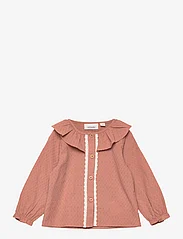 Lil'Atelier - NBFDOLLY LS LOOSE SHIRT LIL - sommerschnäppchen - mocha mousse - 0