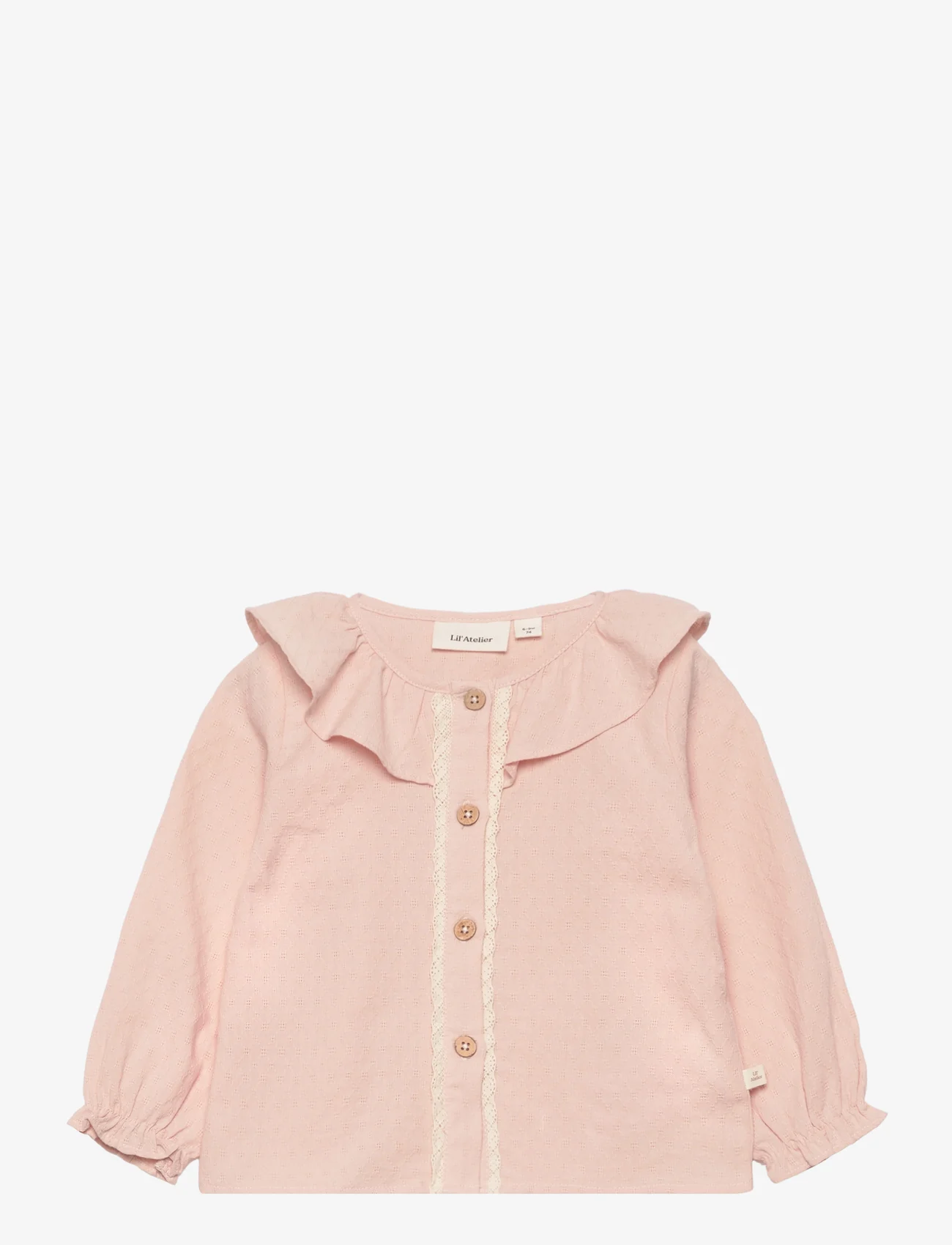 Lil'Atelier - NBFDOLLY LS LOOSE SHIRT LIL - bluser & tunikaer - rose dust - 0