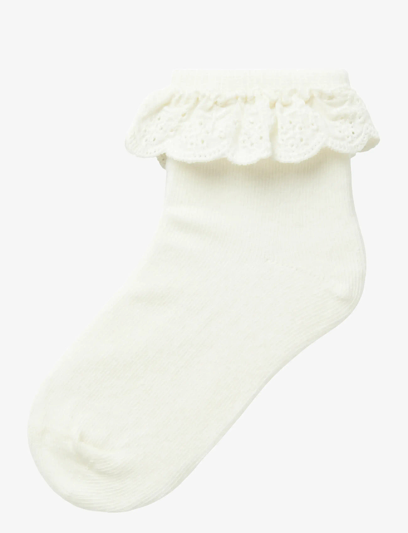 Lil'Atelier - NMFDERTRUD SOCK LIL - strømper - coconut milk - 0
