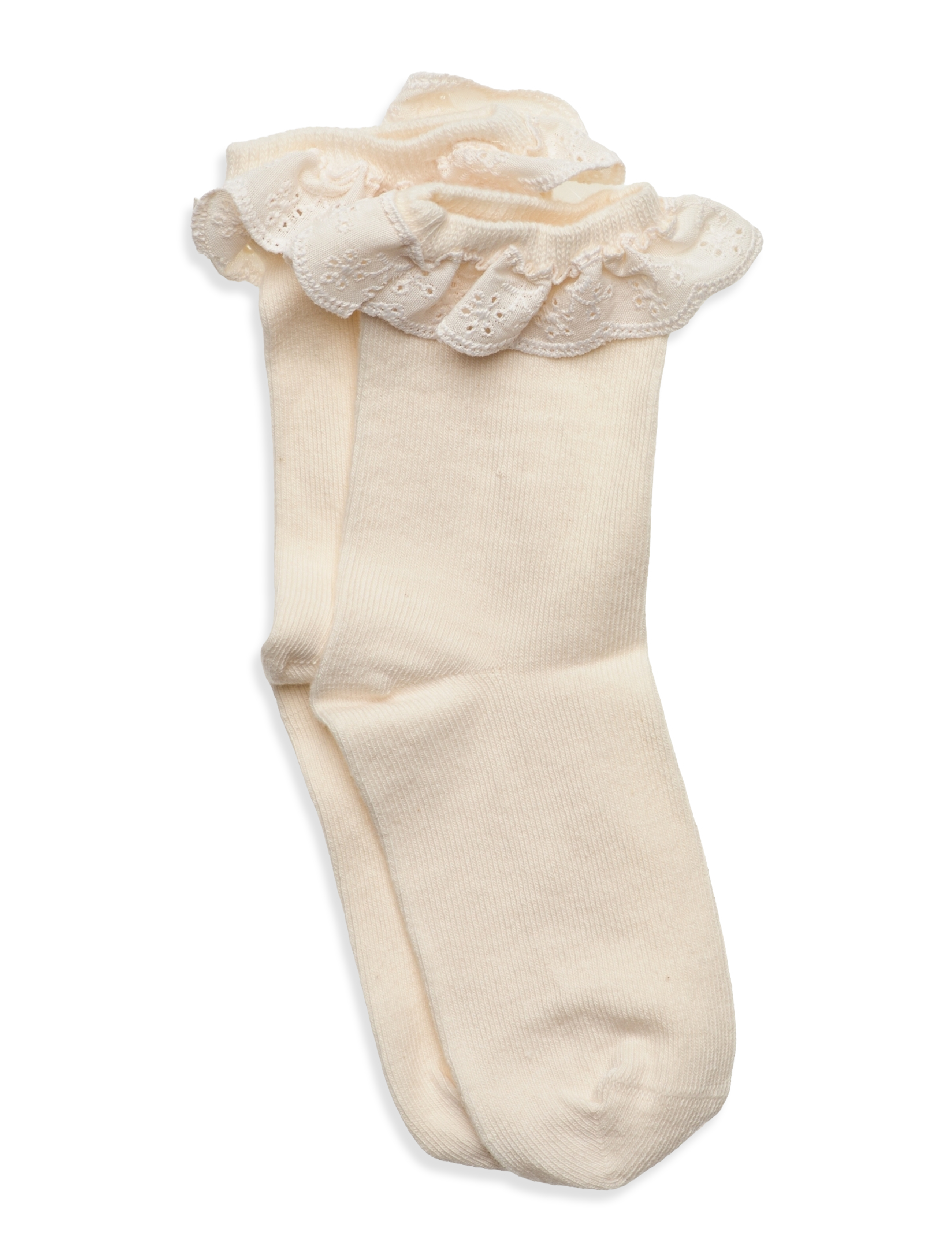 Lil'Atelier Nmfdertrud Sock Lil, 19-21, Socken & Strumpfhosen, Creme - Socks, Kinder