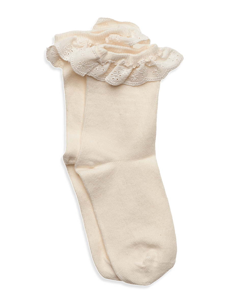 Lil'Atelier - NMFDERTRUD SOCK LIL - sokid - turtledove - 0
