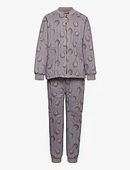 Lil'Atelier - NMMLAJUNO QUILT SET AOP FO LIL - softshell-coveralls - wet weather - 0
