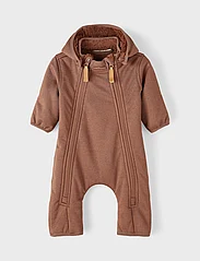 Lil'Atelier - NBNLORO LOOSE FO SUIT LIL - softshell-overalls - carob brown - 2