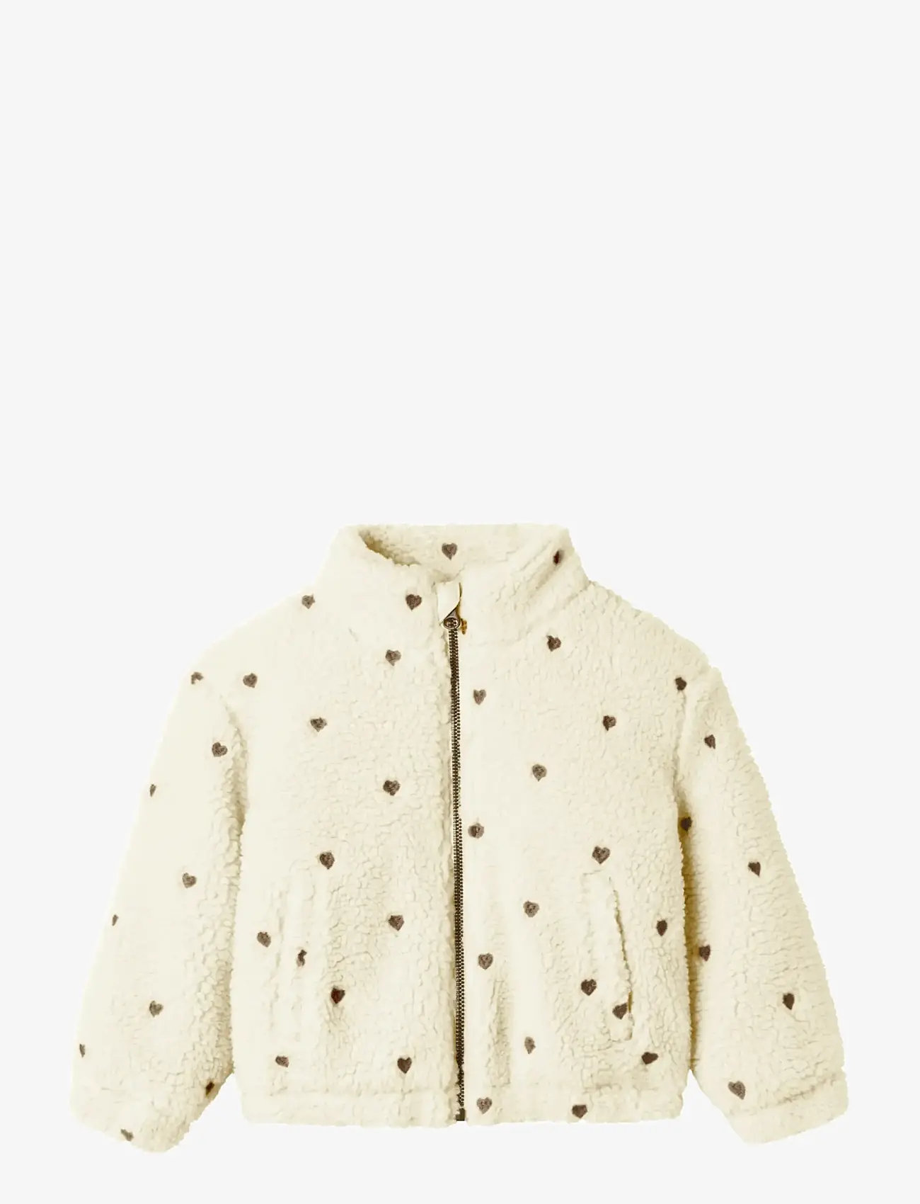 Lil'Atelier - NMFNALO SHERPA LOOSE JACKET LIL - fleecejackor - turtledove - 0