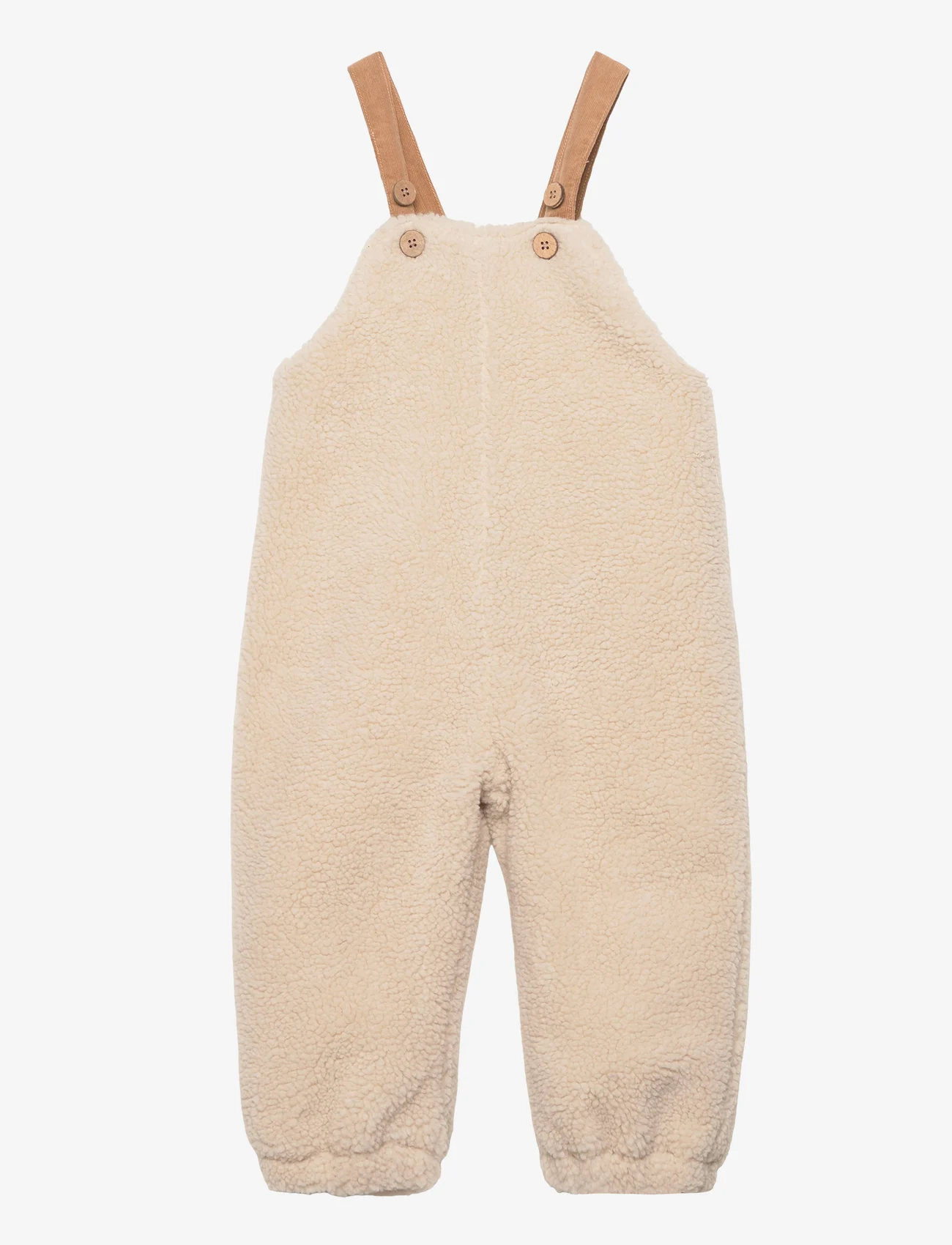 Lil'Atelier - NBNNALO SHERPA OVERALL LIL - bottoms - fog - 0