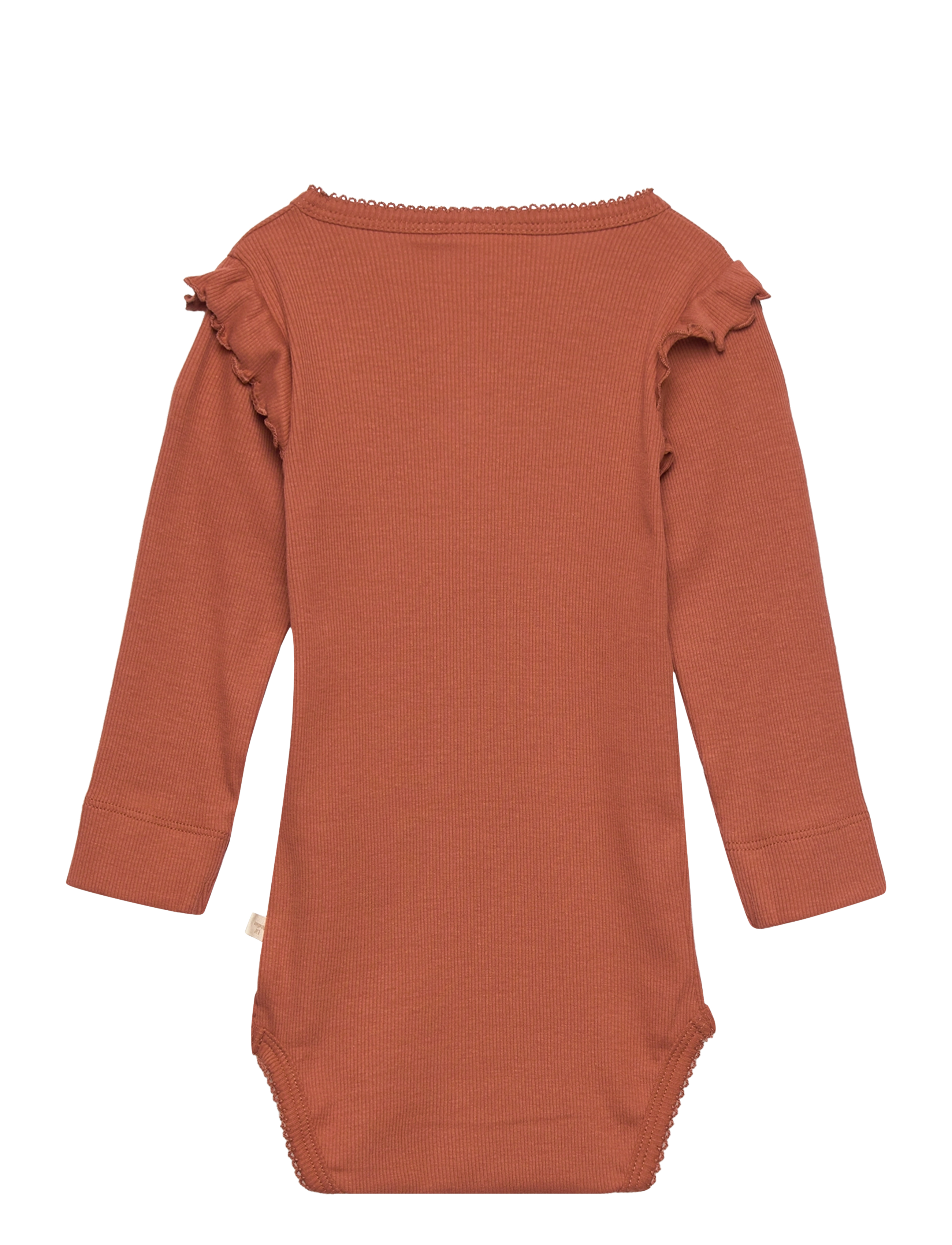 Lil'Atelier - NBFGAGO LS SLIM BODY SOLID SEP LIL - baked clay - 1