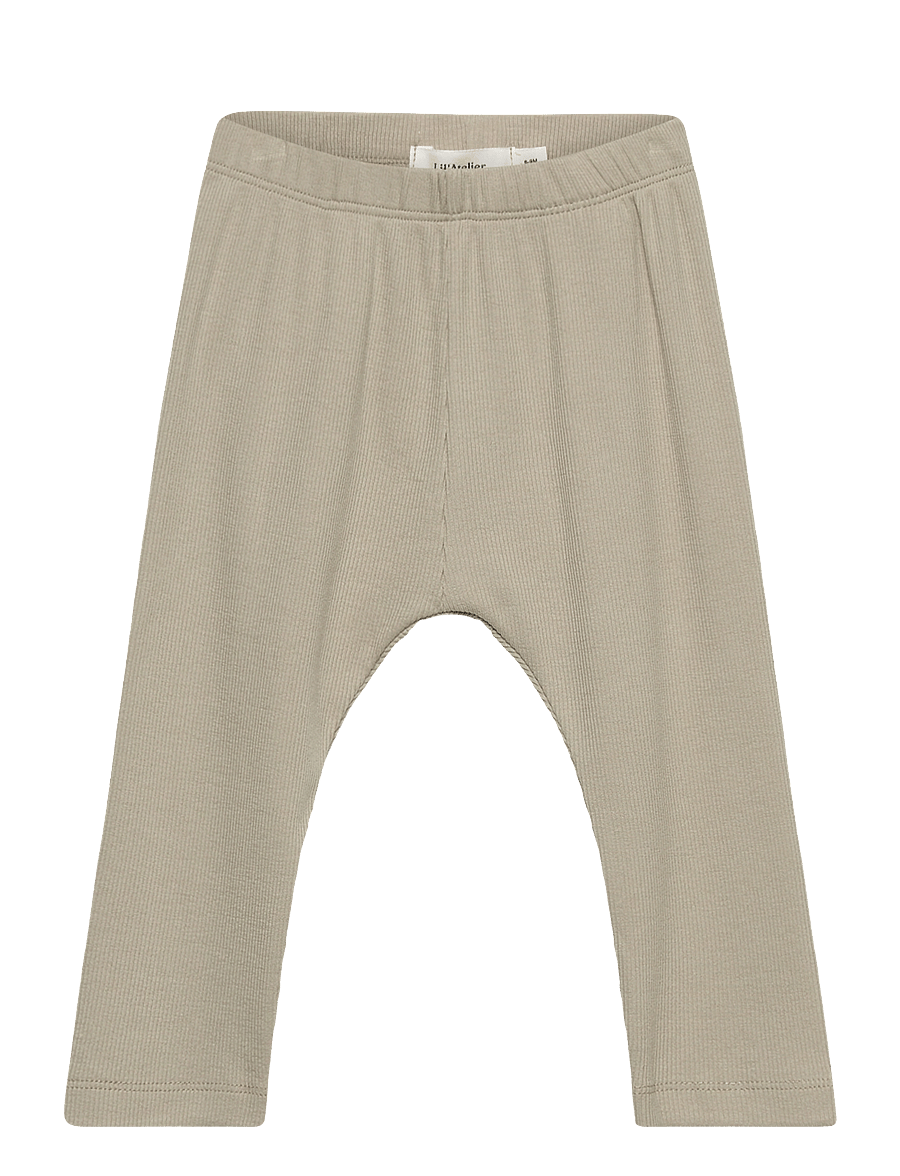 Lil'Atelier - NBFGAGO SLIM LEGGINGS SOLID SEP LIL - moss gray - 0