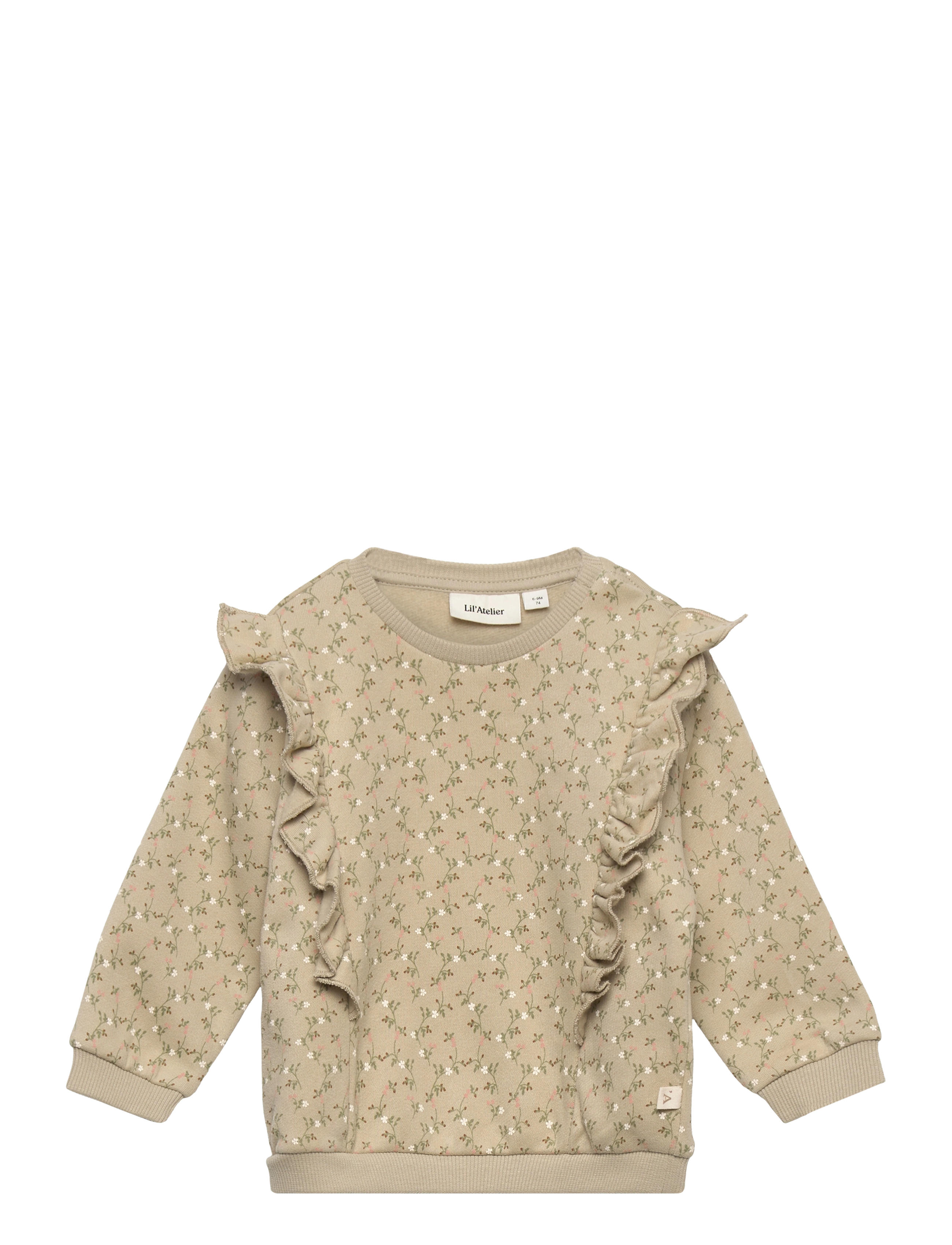 Lil'Atelier - NBFISELMA LOOSE SWEAT SEP LIL - moss gray - 0