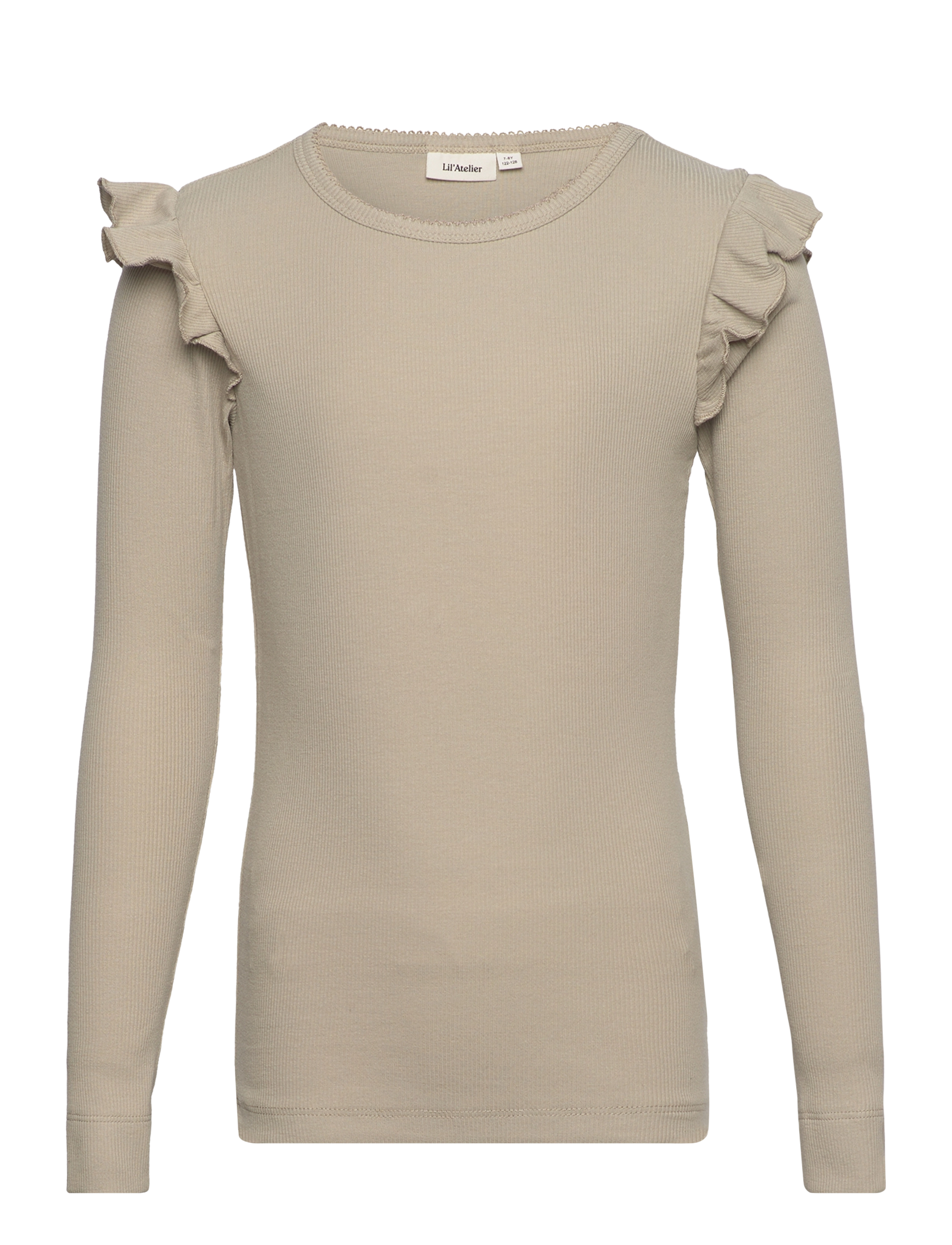 NMFGAGO LS SLIM TOP SOLID SEP LIL - MOSS GRAY