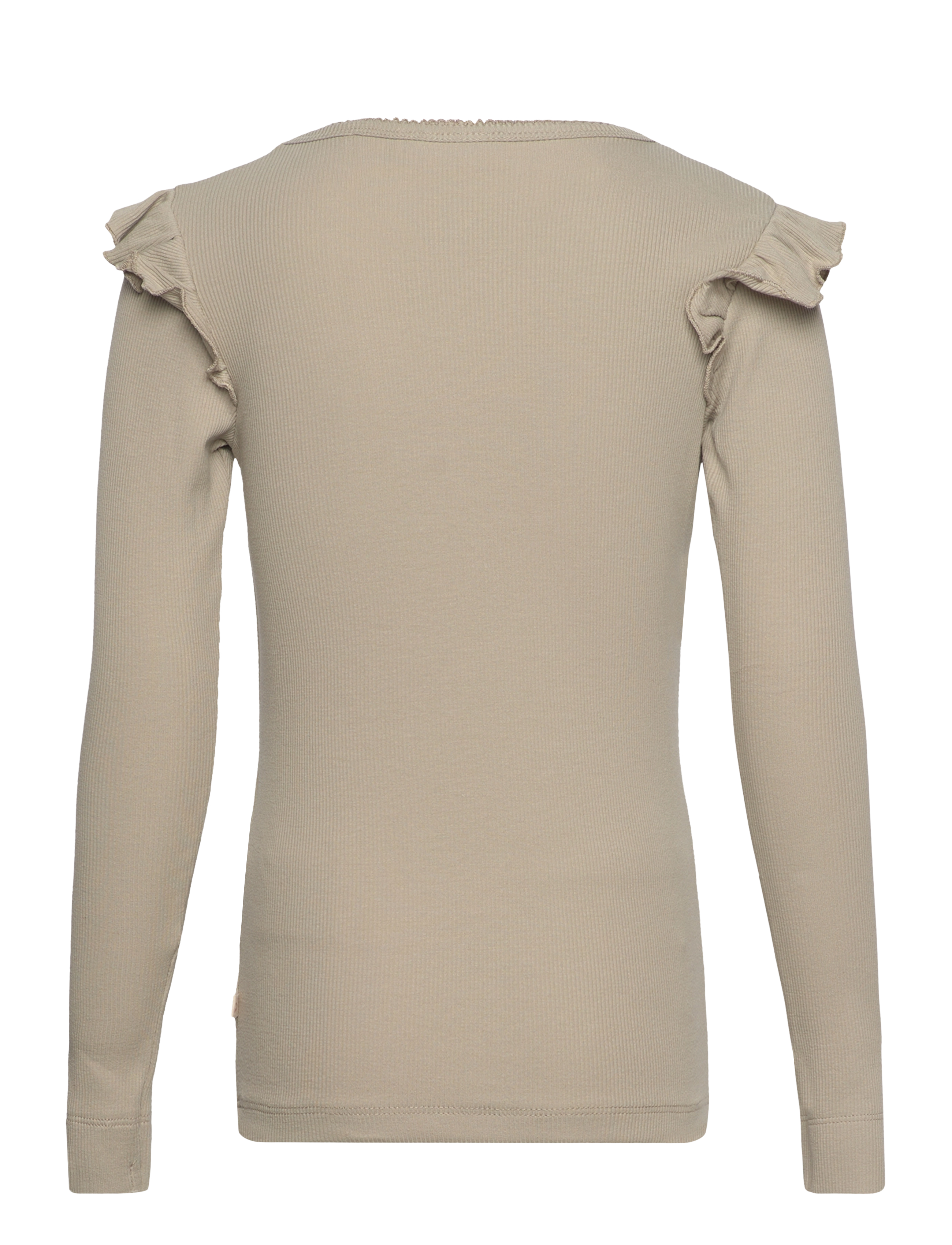 Lil'Atelier - NMFGAGO LS SLIM TOP SOLID SEP LIL - moss gray - 1