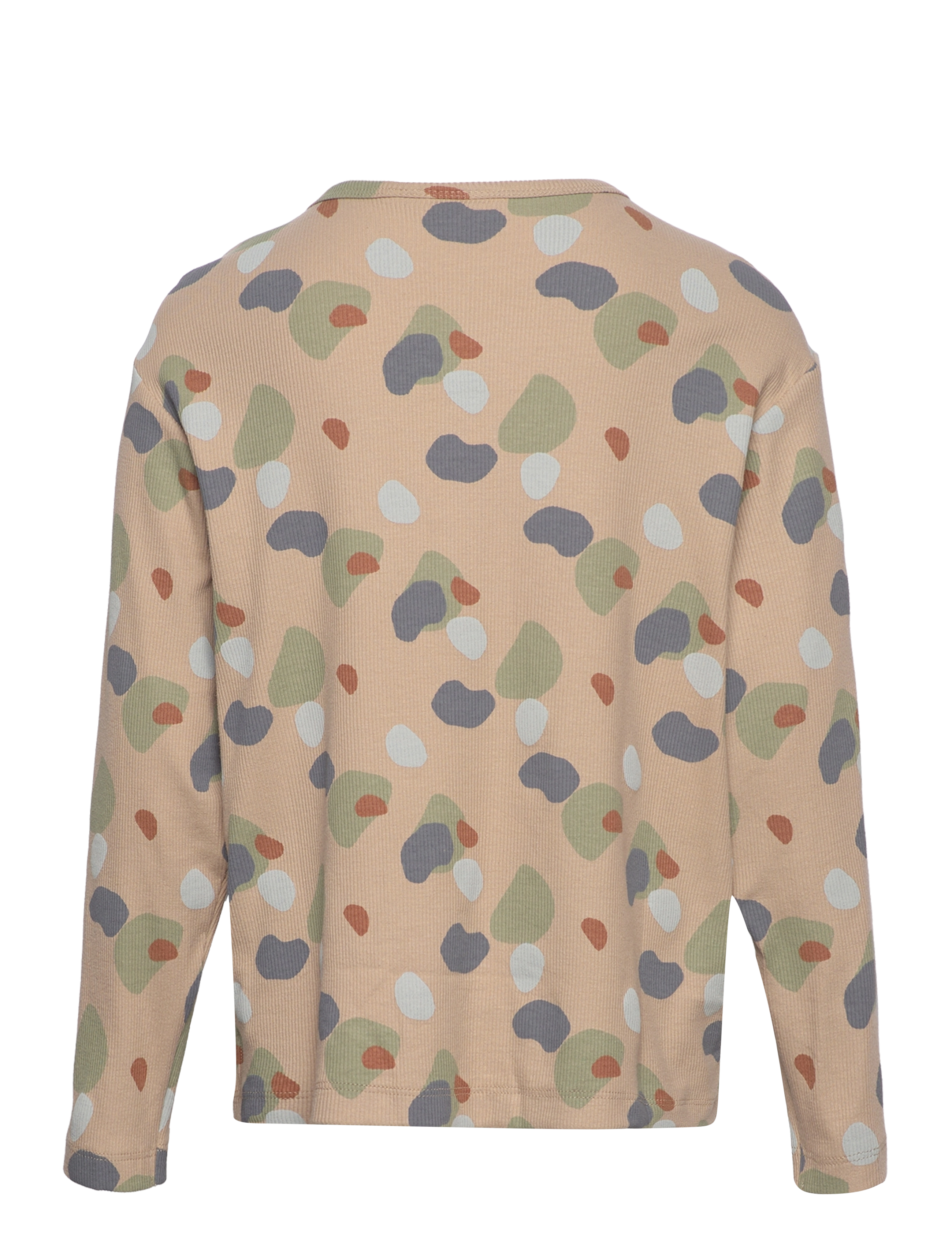 Lil'Atelier - NMMGAGO LS LOOSE TOP AOP SEP LIL - white pepper - 1