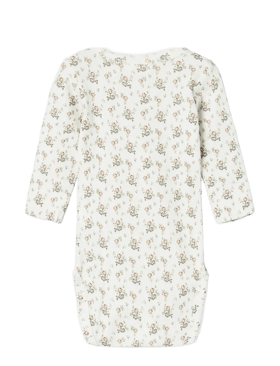 Lil'Atelier - NBFGAGO LS SLIM BODY LIL NOOS - pikkade varrukatega bodid - coconut milk - 2