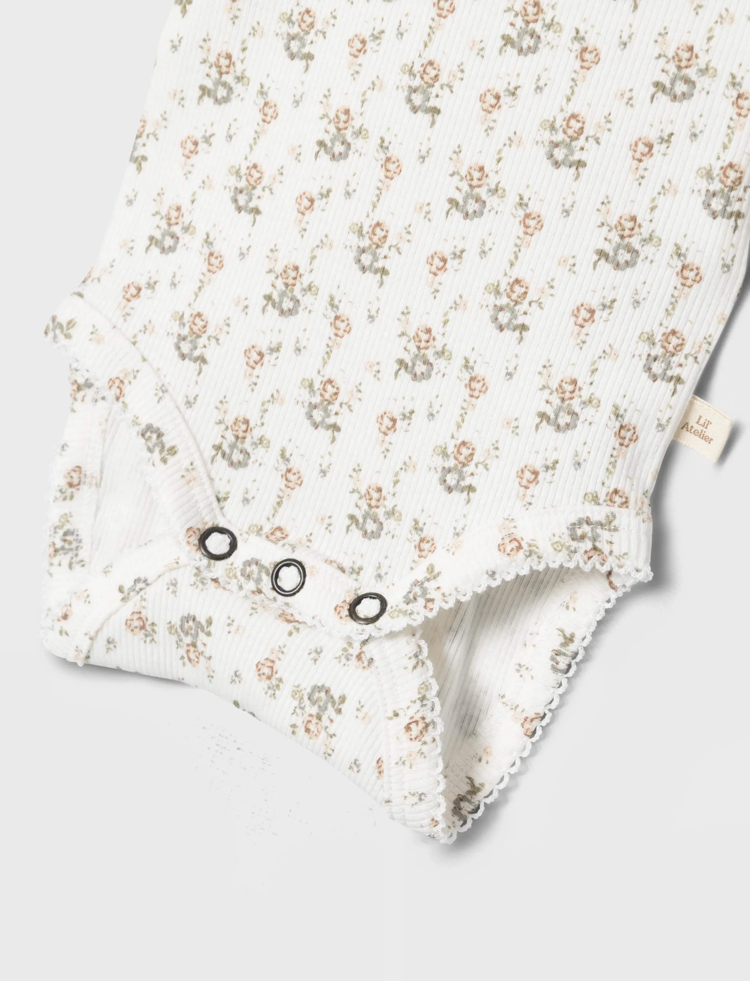 Lil'Atelier - NBFGAGO LS SLIM BODY LIL NOOS - langärmelige bodys - coconut milk - 4