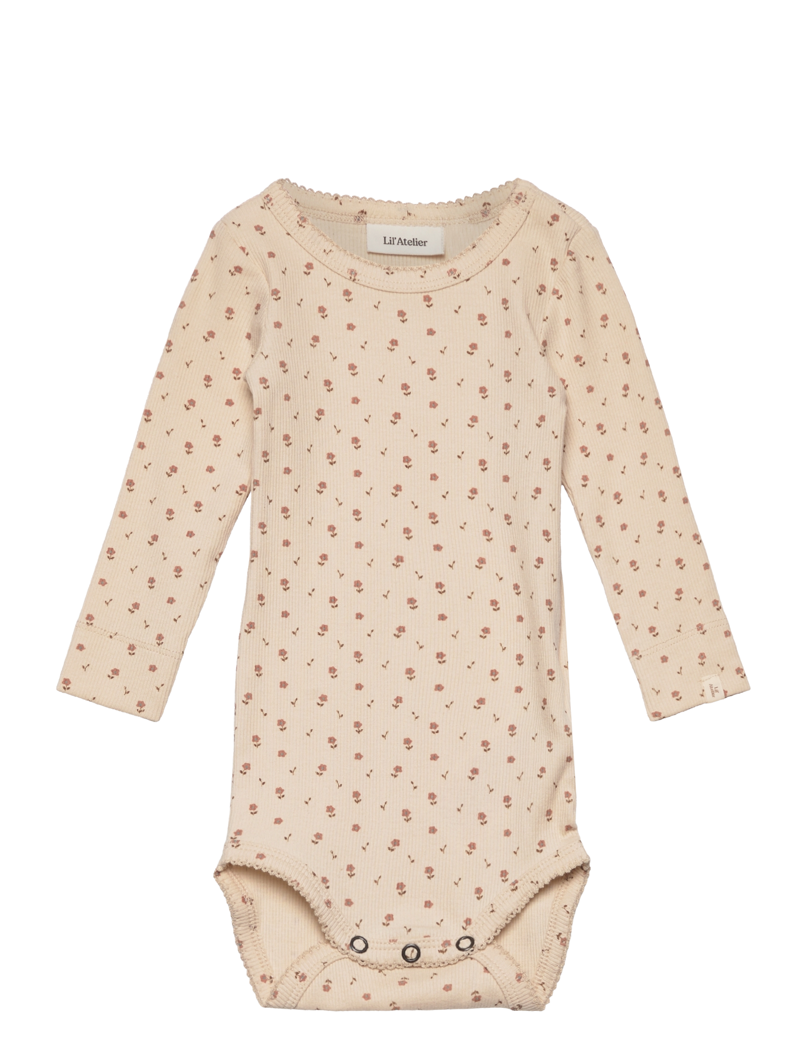 Lil'Atelier NBFGAGO LS SLIM BODY LIL NOOS - Bodies - FOG / beige