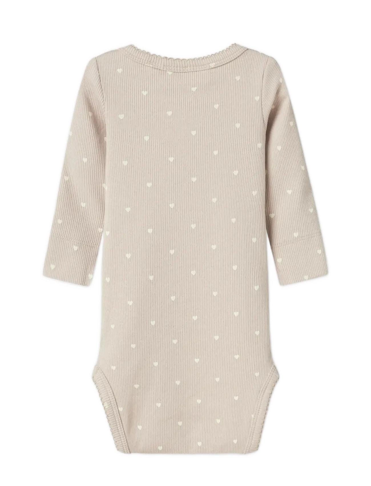 Lil'Atelier - NBFGAGO LS SLIM BODY LIL NOOS - langærmede bodyer - gray morn - 1