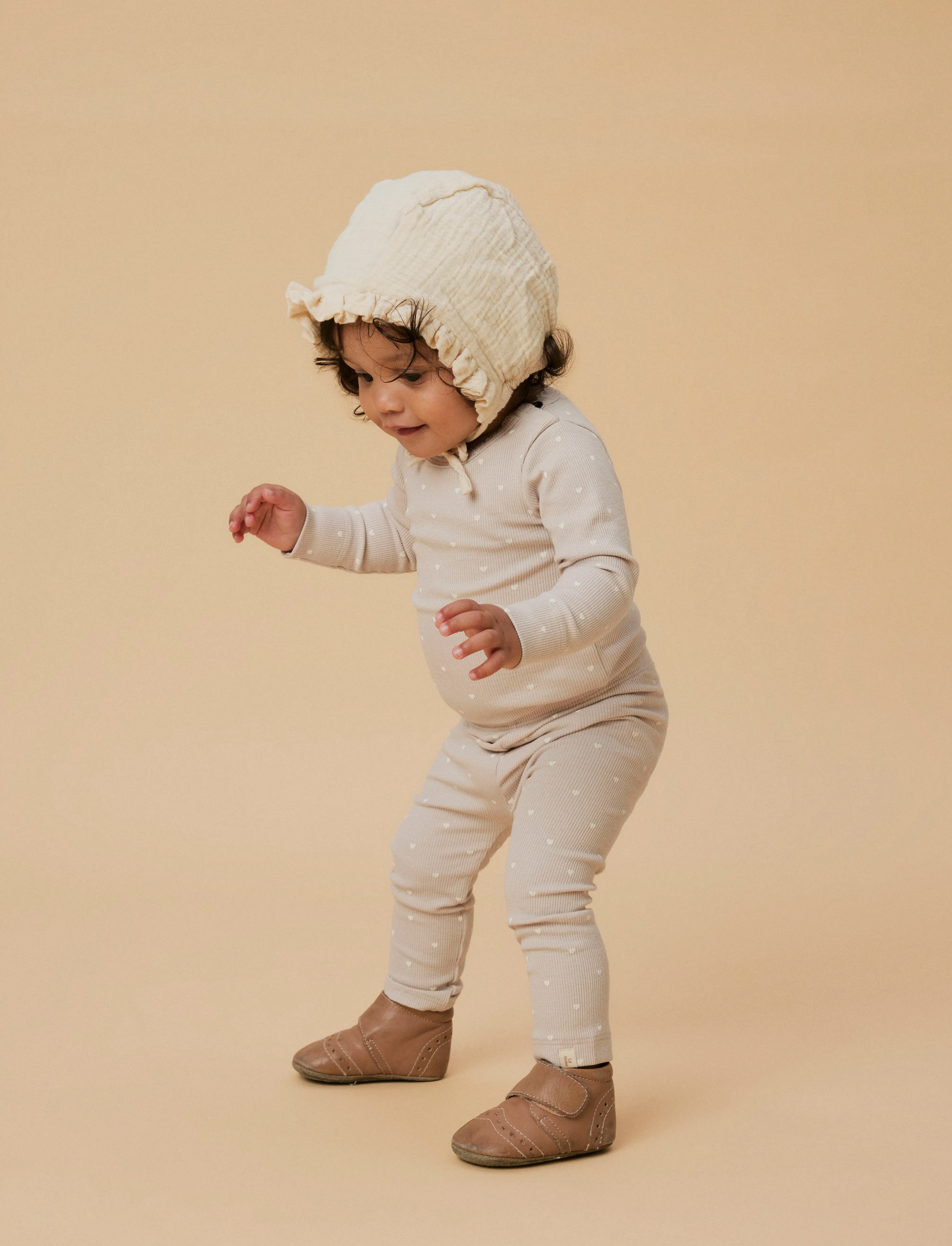 Lil'Atelier - NBFGAGO LS SLIM BODY LIL NOOS - langærmede bodyer - gray morn - 2