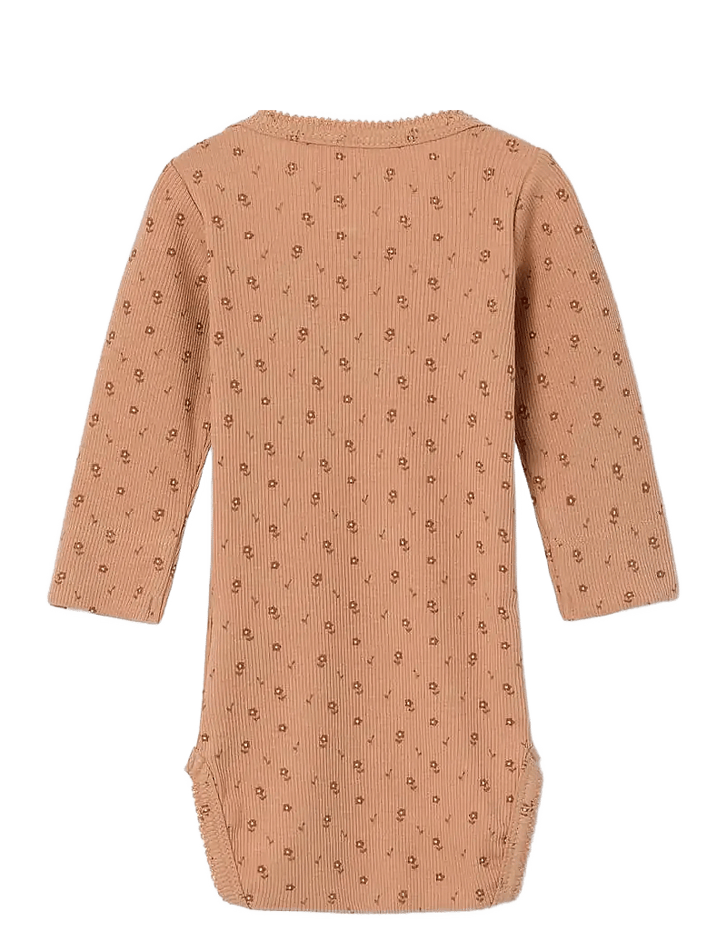 Lil'Atelier - NBFGAGO LS SLIM BODY LIL NOOS - pikkade varrukatega bodid - nougat - 2