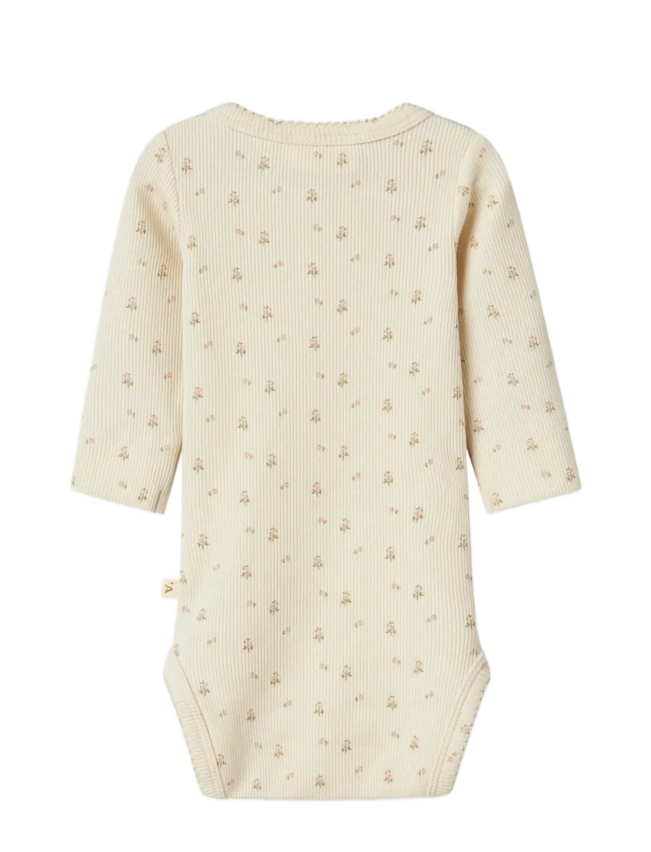 Lil'Atelier - NBFGAGO LS SLIM BODY LIL NOOS - langärmelige bodys - turtledove - 1