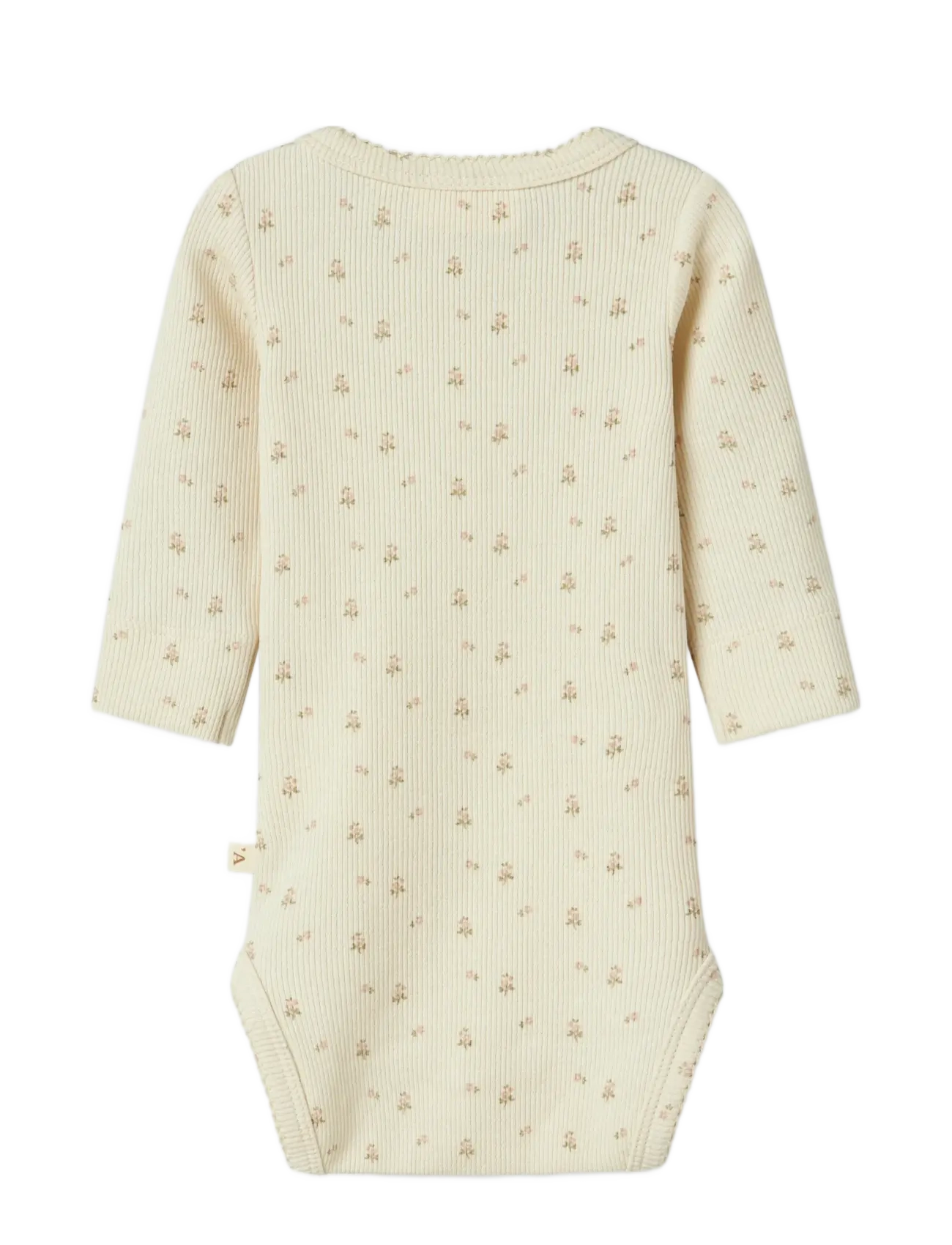 Lil'Atelier - NBFGAGO LS SLIM BODY LIL NOOS - langærmede bodyer - turtledove - 1