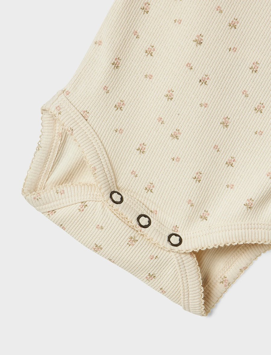 Lil'Atelier - NBFGAGO LS SLIM BODY LIL NOOS - langärmelige bodys - turtledove - 5
