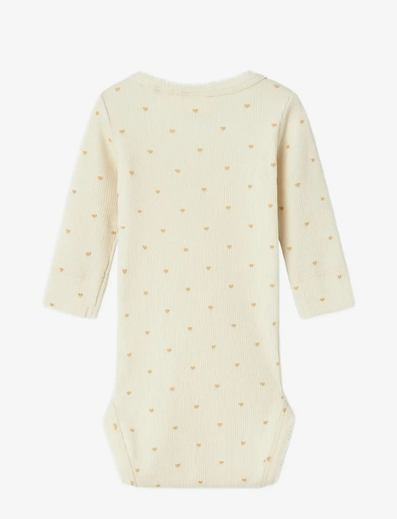 Lil'Atelier - NBFGAGO LS SLIM BODY LIL NOOS - långärmade bodies - turtledove - 2