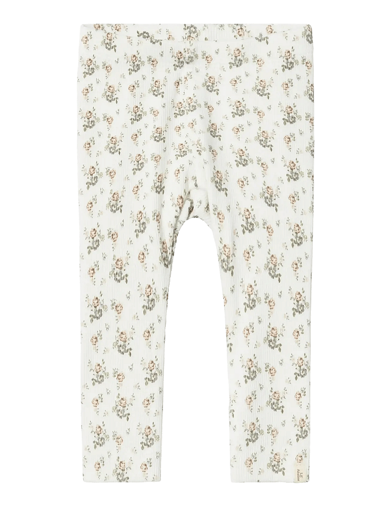 Lil'Atelier - NBFGAGO SLIM LEGGING LIL NOOS - leggings - coconut milk - 0