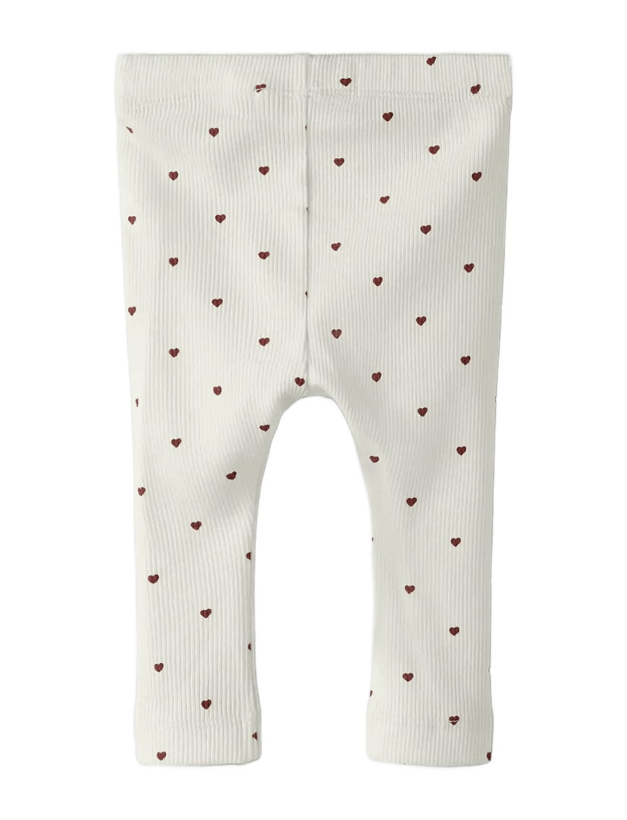 Lil'Atelier - NBFGAGO SLIM LEGGING LIL NOOS - leggingsit - coconut milk - 1