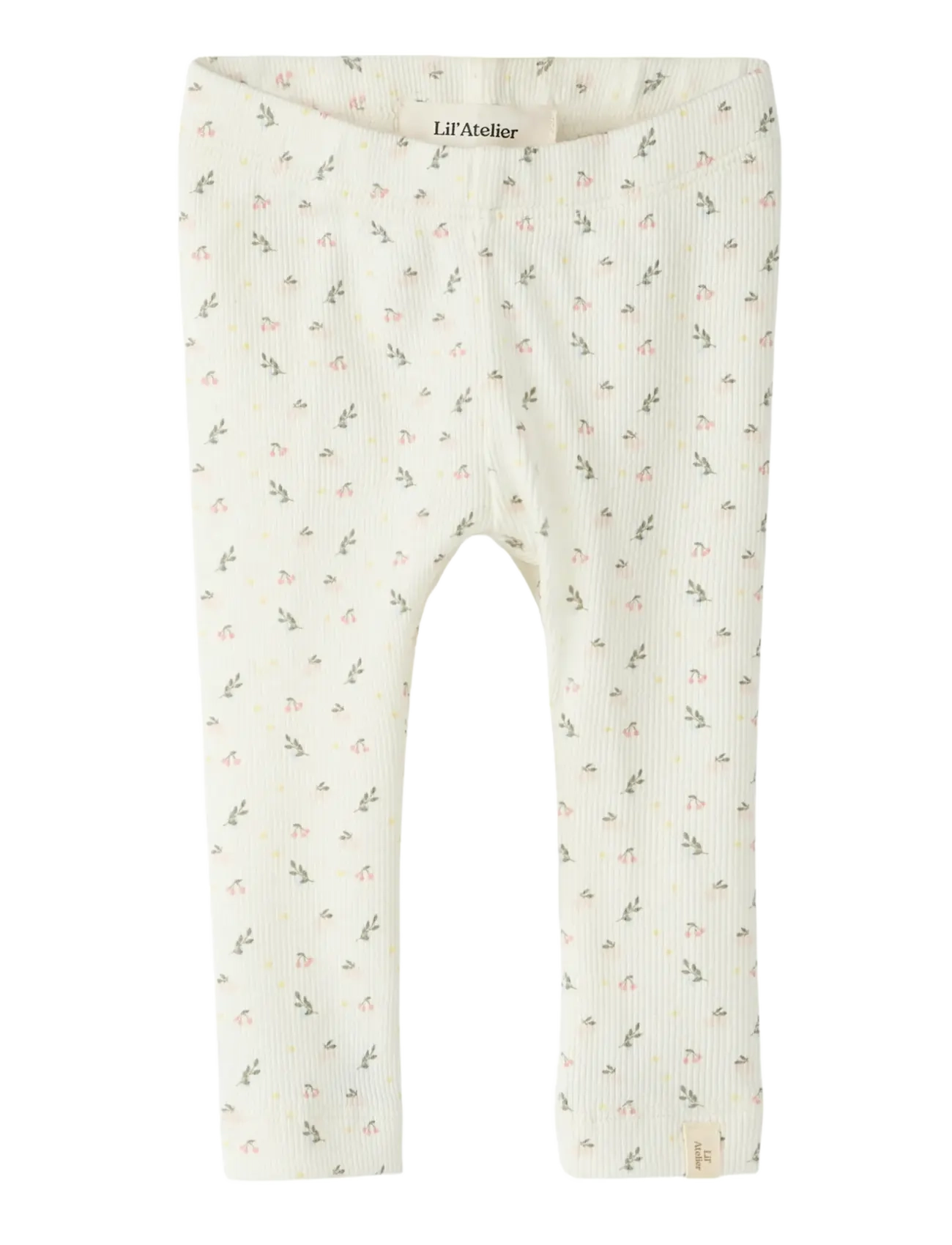Lil'Atelier NBFGAGO SLIM LEGGING LIL NOOS - Underdele - COCONUT MILK / cream