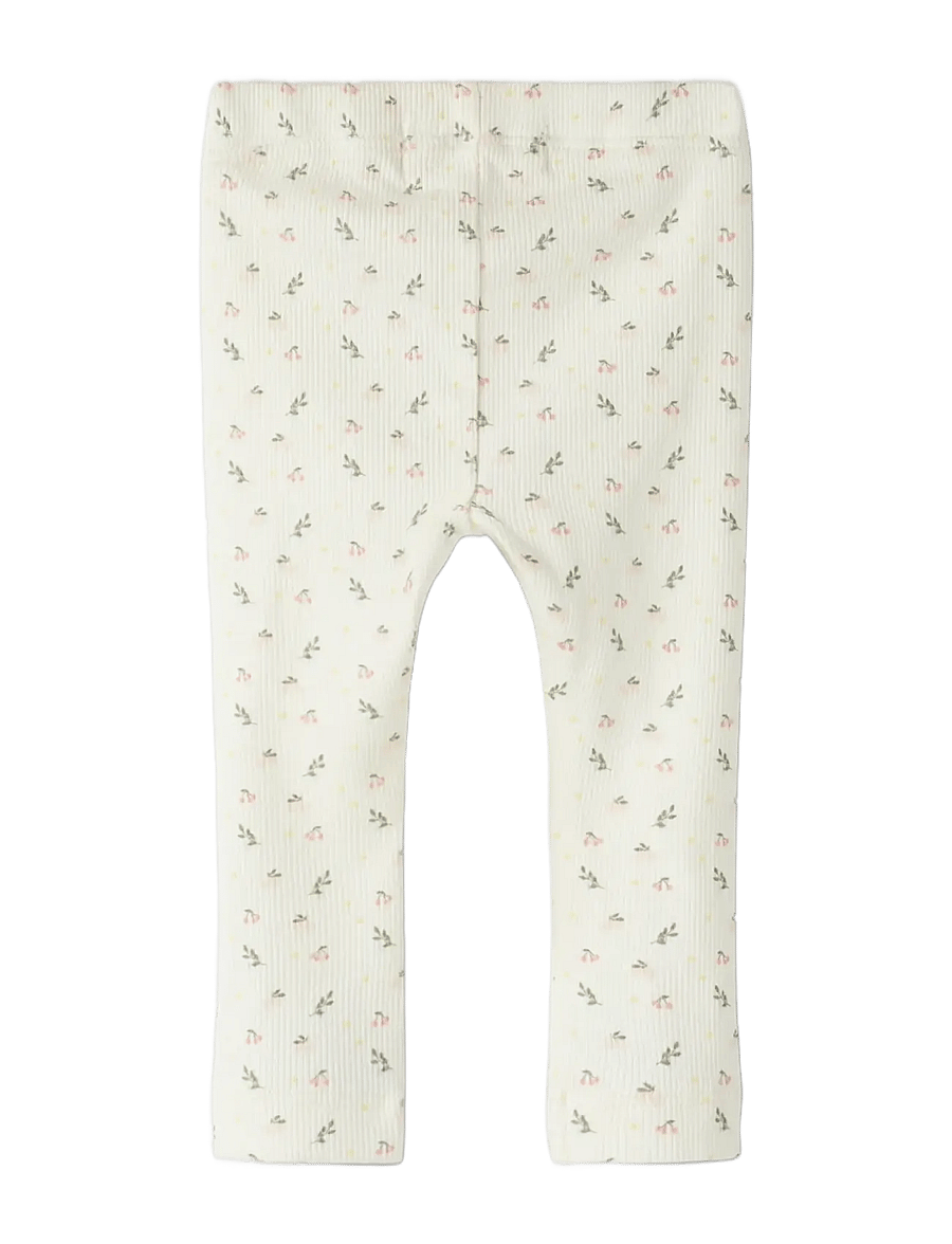 Lil'Atelier - NBFGAGO SLIM LEGGING LIL NOOS - leggings - coconut milk - 1