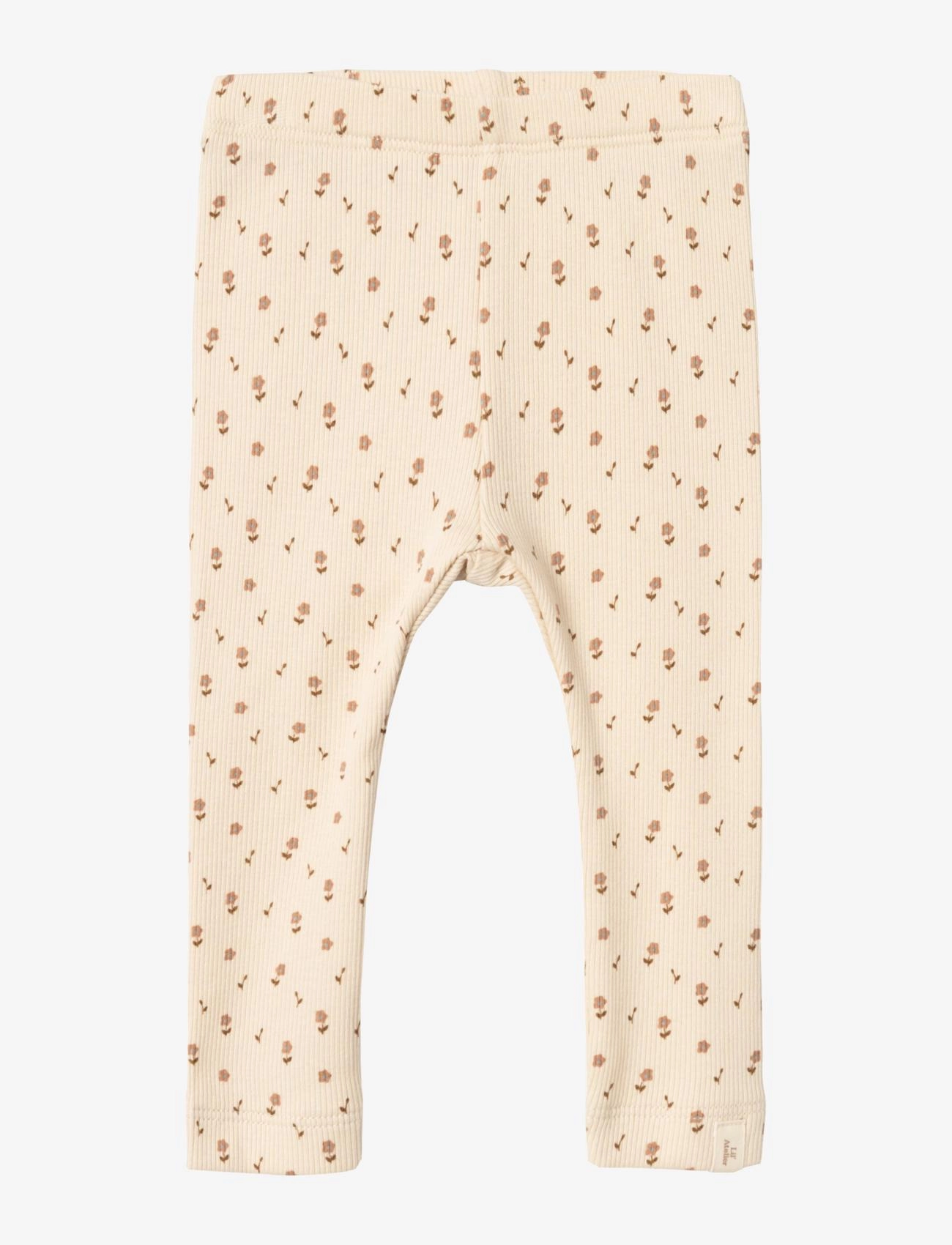 Lil'Atelier NBFGAGO SLIM LEGGING LIL NOOS - Underdele - FOG / beige