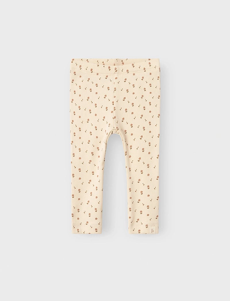 Lil'Atelier - NBFGAGO SLIM LEGGING LIL NOOS - leggings - fog - 0