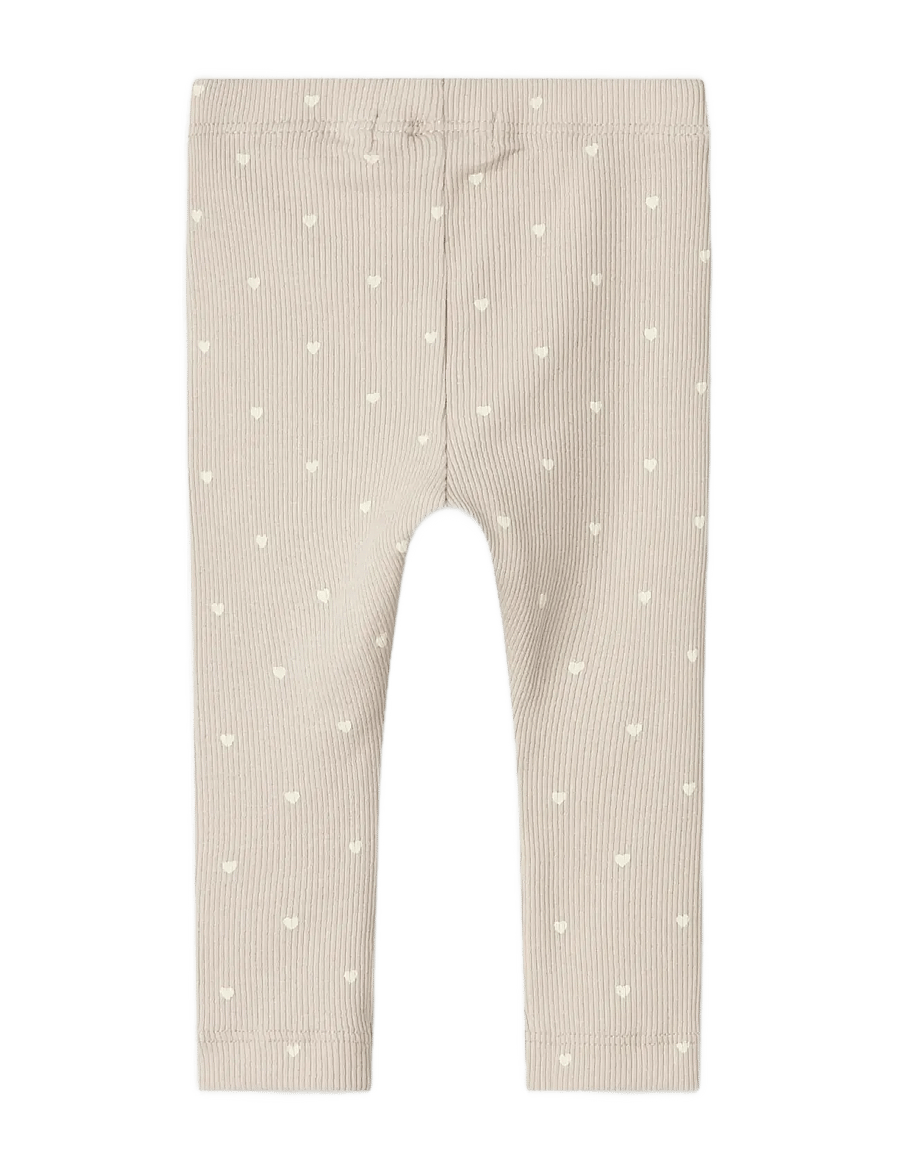 Lil'Atelier - NBFGAGO SLIM LEGGING LIL NOOS - leginsy - gray morn - 1