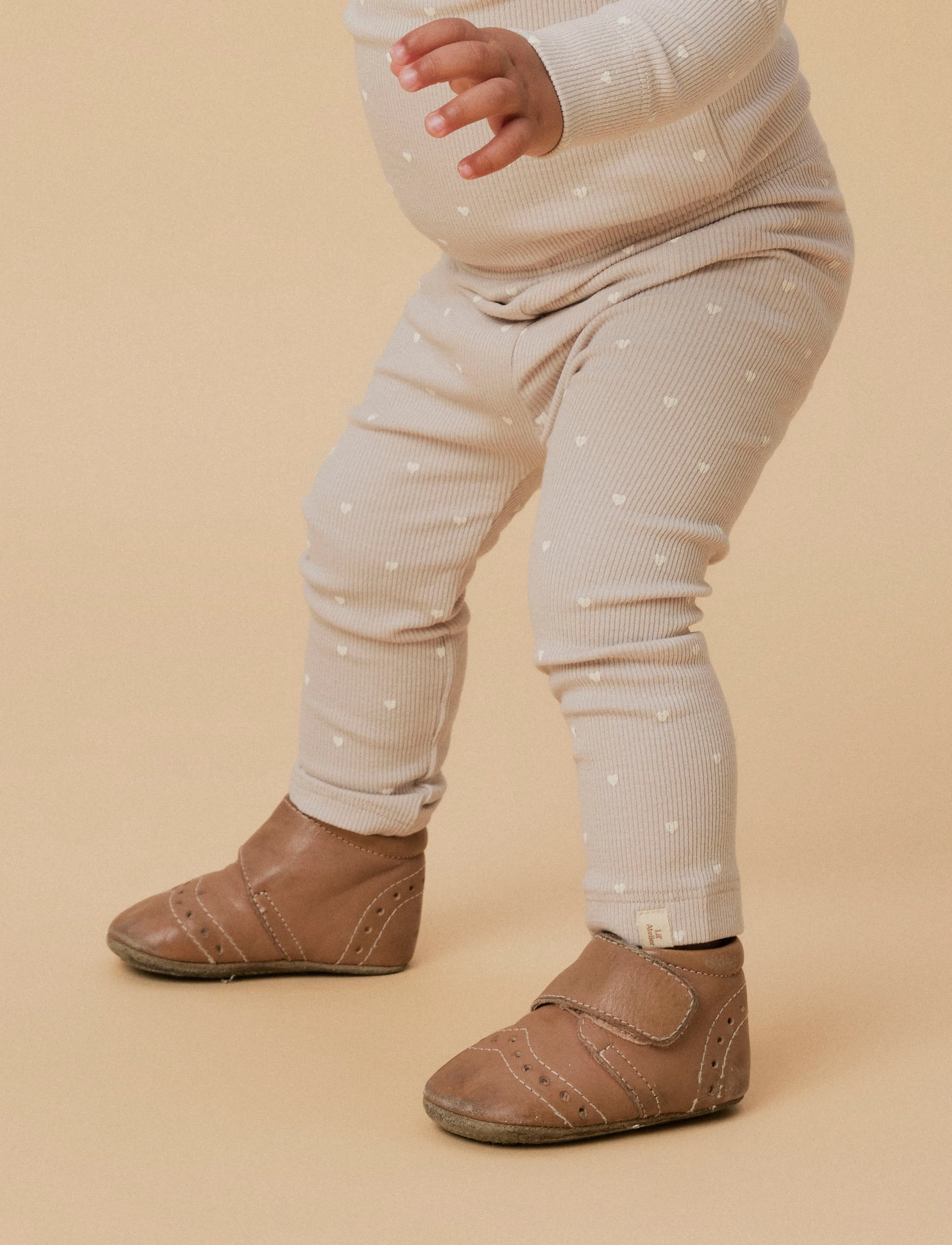 Lil'Atelier - NBFGAGO SLIM LEGGING LIL NOOS - leginsy - gray morn - 2