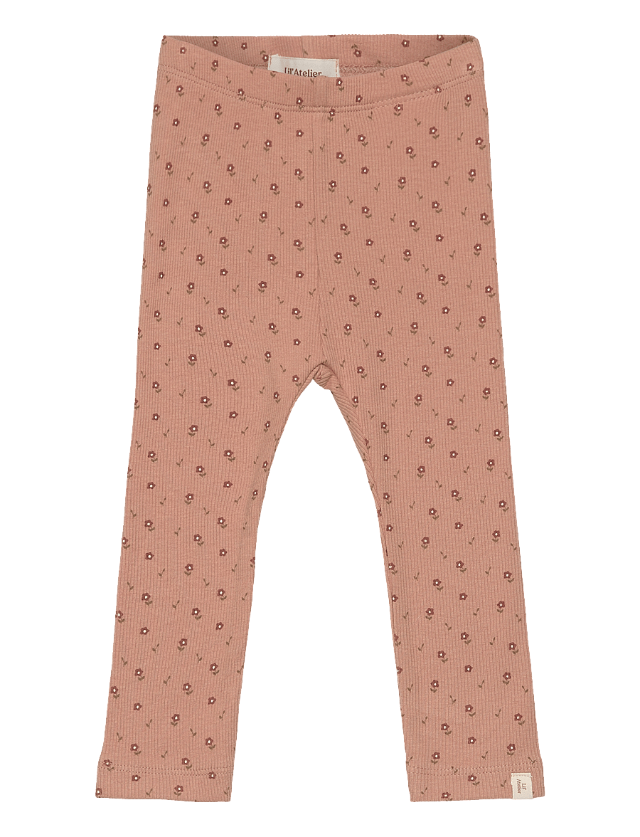 Lil'Atelier - NBFGAGO SLIM LEGGING LIL NOOS - leginsy - nougat - 1